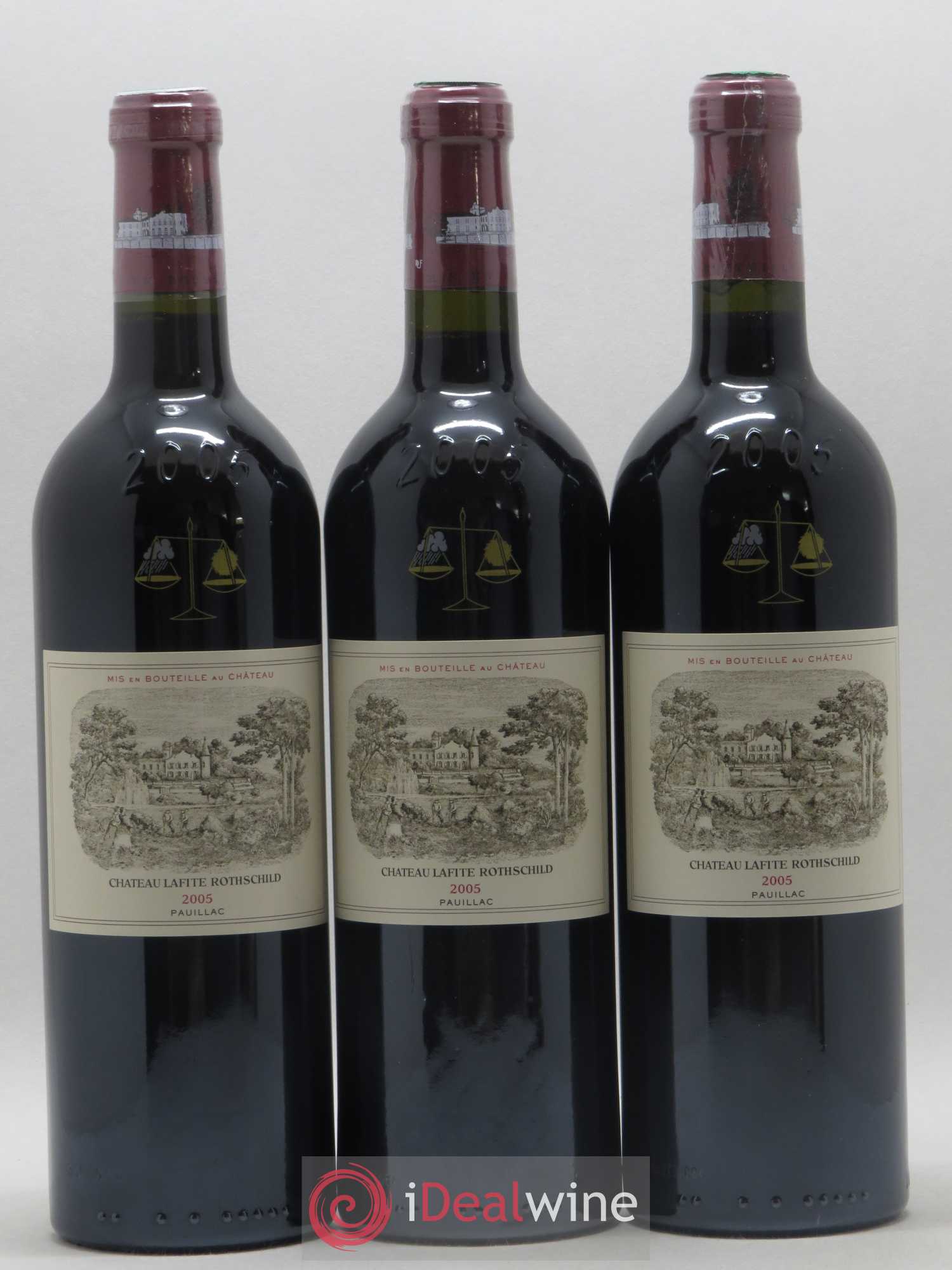 Château Lafite Rothschild 1er Grand Cru Classé 2005 - Lot de 6 bouteilles - 1