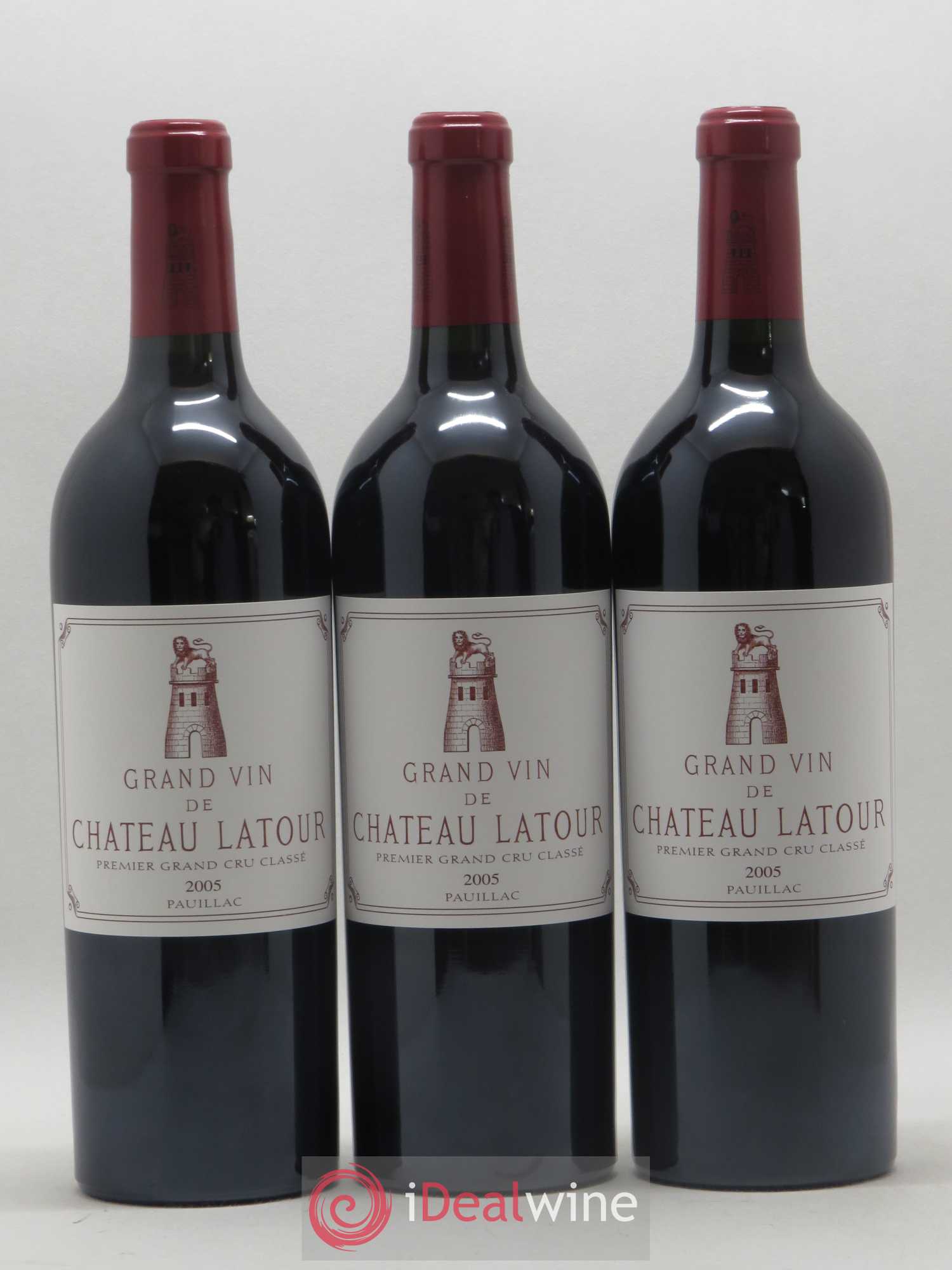 Château Latour 1er Grand Cru Classé 2005 - Lot de 6 bouteilles - 1