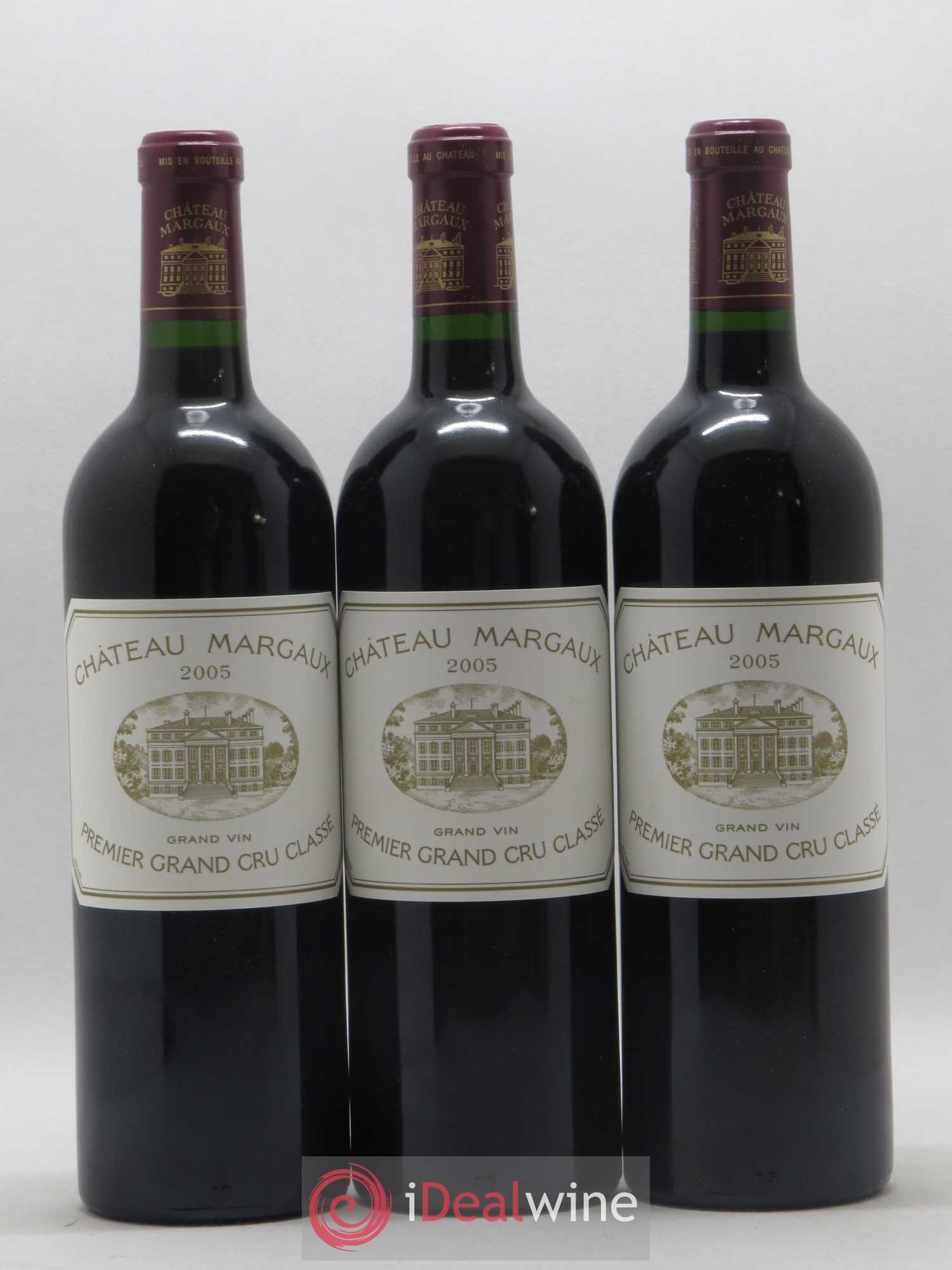 Château Margaux 1er Grand Cru Classé 2005 - Lot de 6 bouteilles - 1