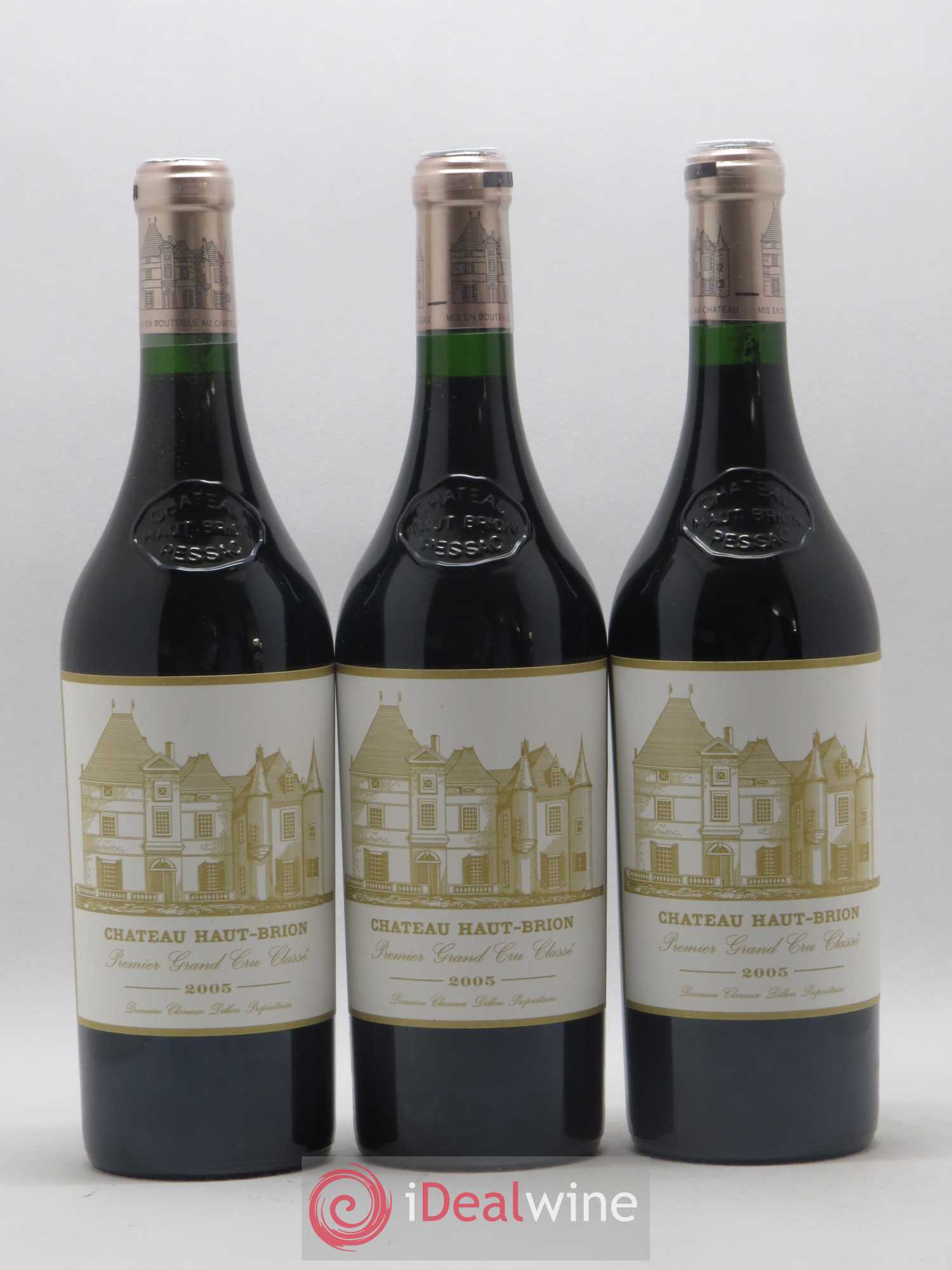 Château Haut Brion 1er Grand Cru Classé 2005 - Lot de 6 bouteilles - 1