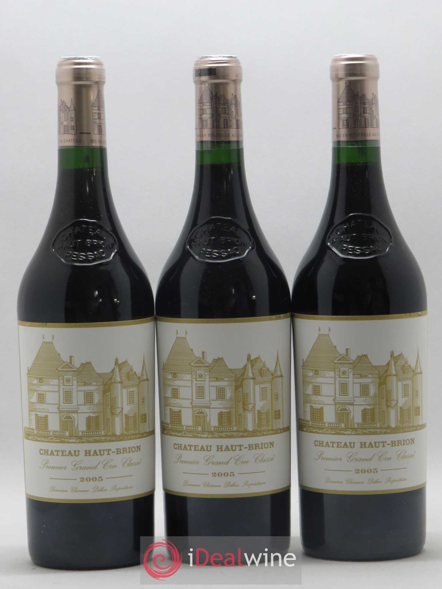 Château Haut Brion 1er Grand Cru Classé 2005 - Lot de 6 bouteilles - 1