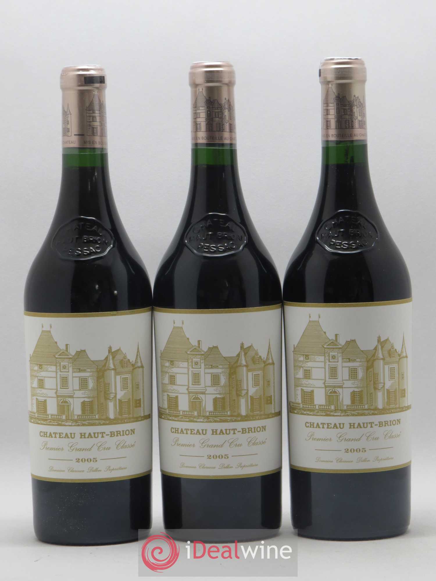 Château Haut Brion 1er Grand Cru Classé 2005 - Lot de 6 bouteilles - 3