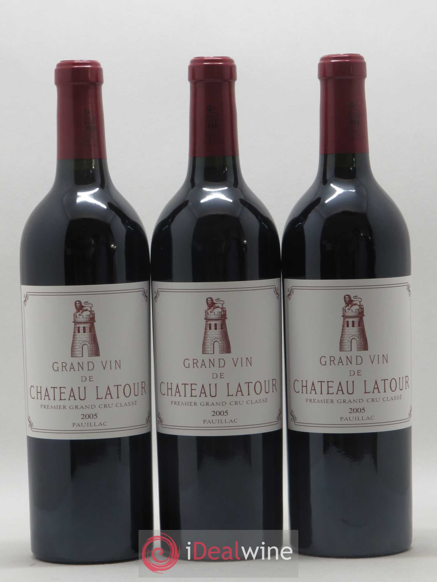 Château Latour 1er Grand Cru Classé 2005 - Lot de 6 bouteilles - 1