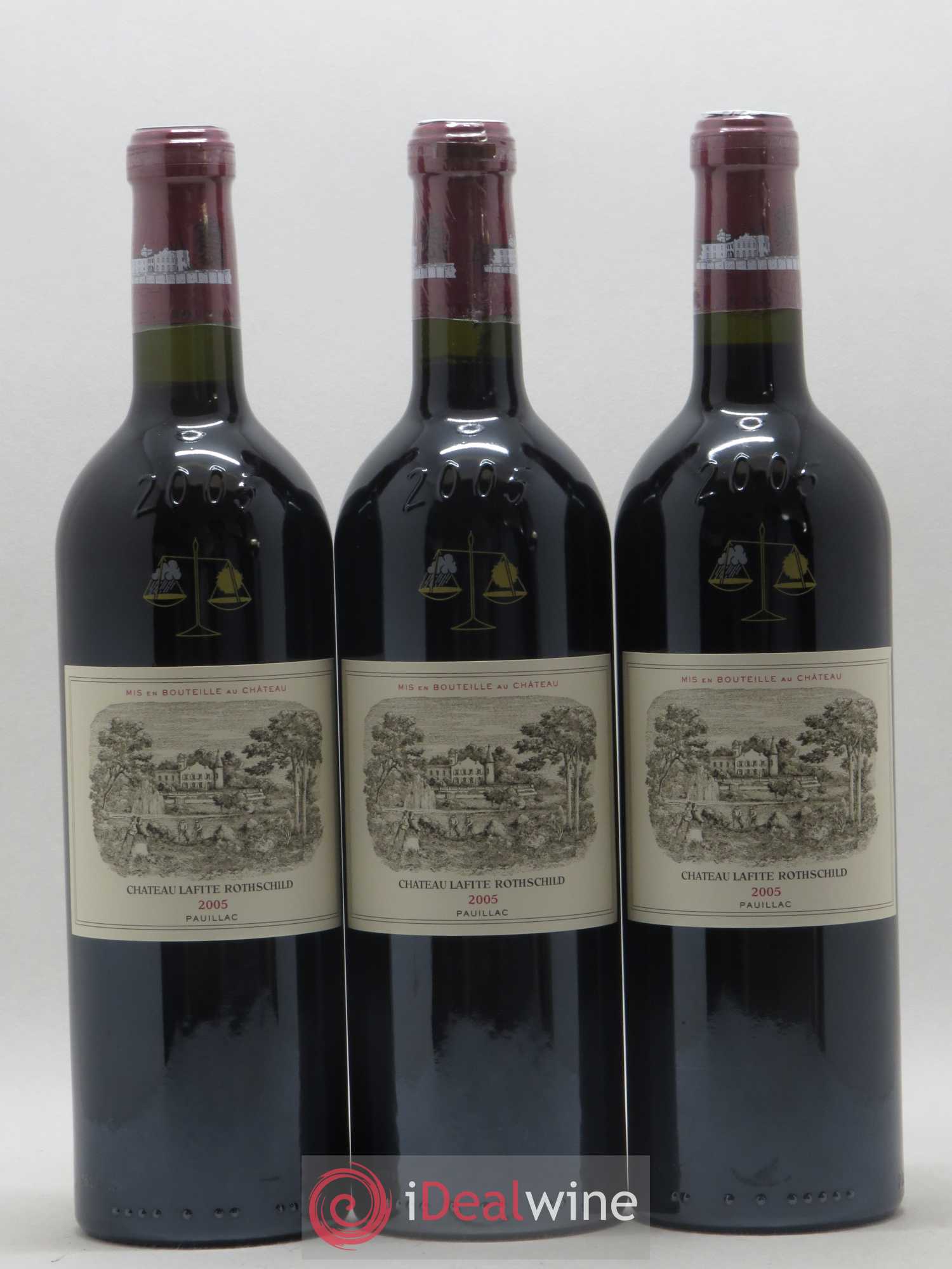 Château Lafite Rothschild 1er Grand Cru Classé 2005 - Lot de 6 bouteilles - 1