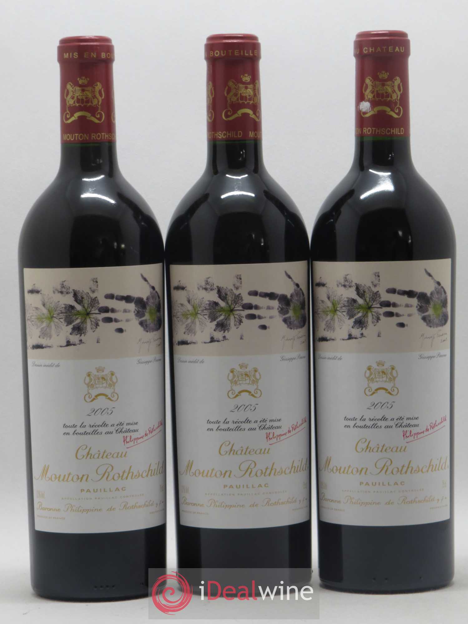 Château Mouton Rothschild 1er Grand Cru Classé 2005 - Lot de 12 bouteilles - 5