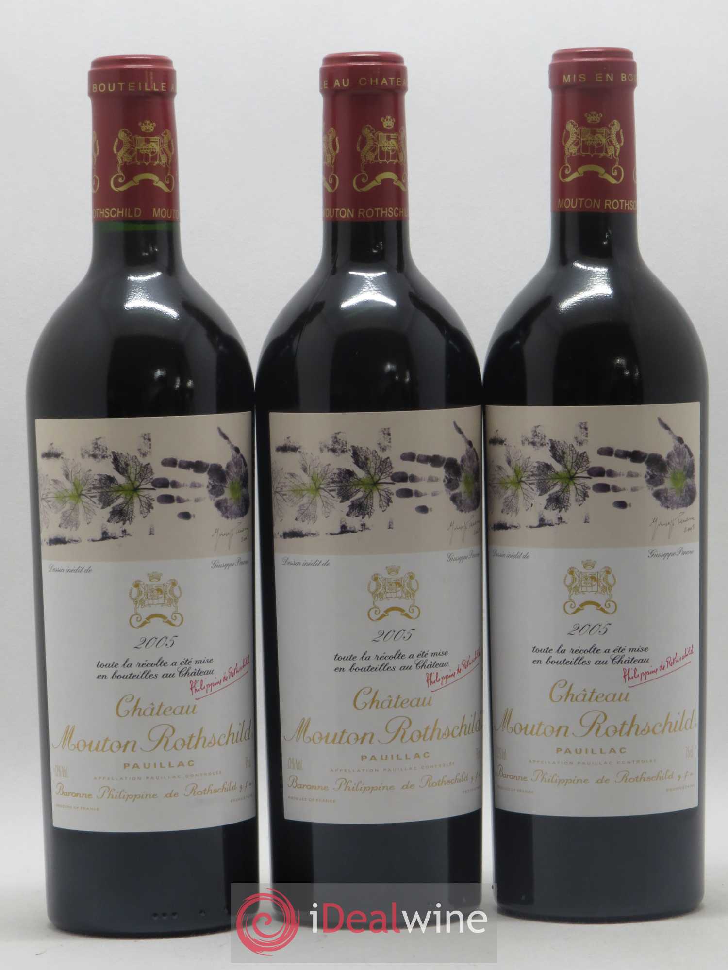 Château Mouton Rothschild 1er Grand Cru Classé 2005 - Lot de 12 bouteilles - 7
