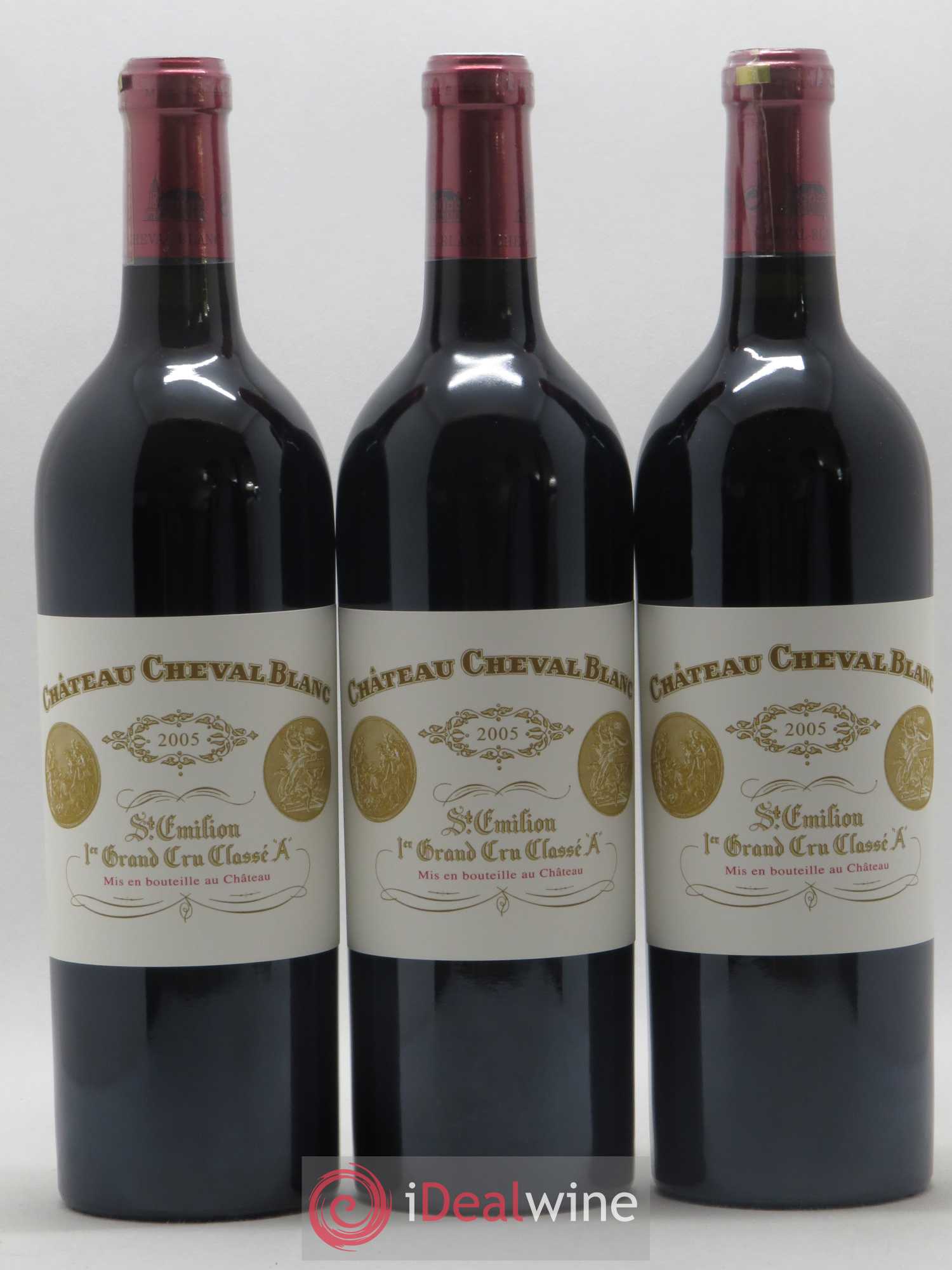 Château Cheval Blanc 1er Grand Cru Classé A 2005 - Lot de 12 bouteilles - 3