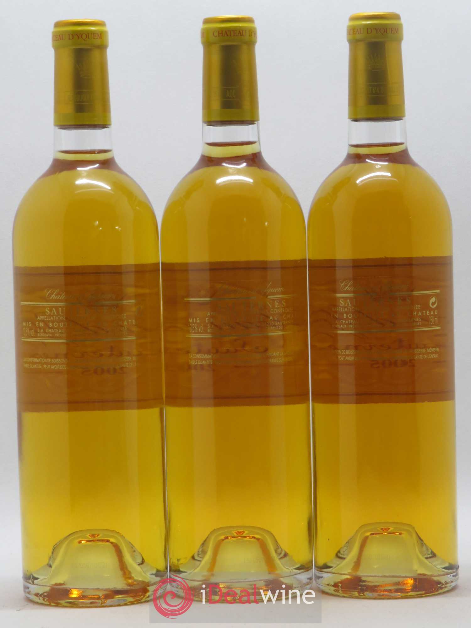 Château d' Yquem 1er Cru Classé Supérieur 2005 - Lotto di 12 bottiglie - 4
