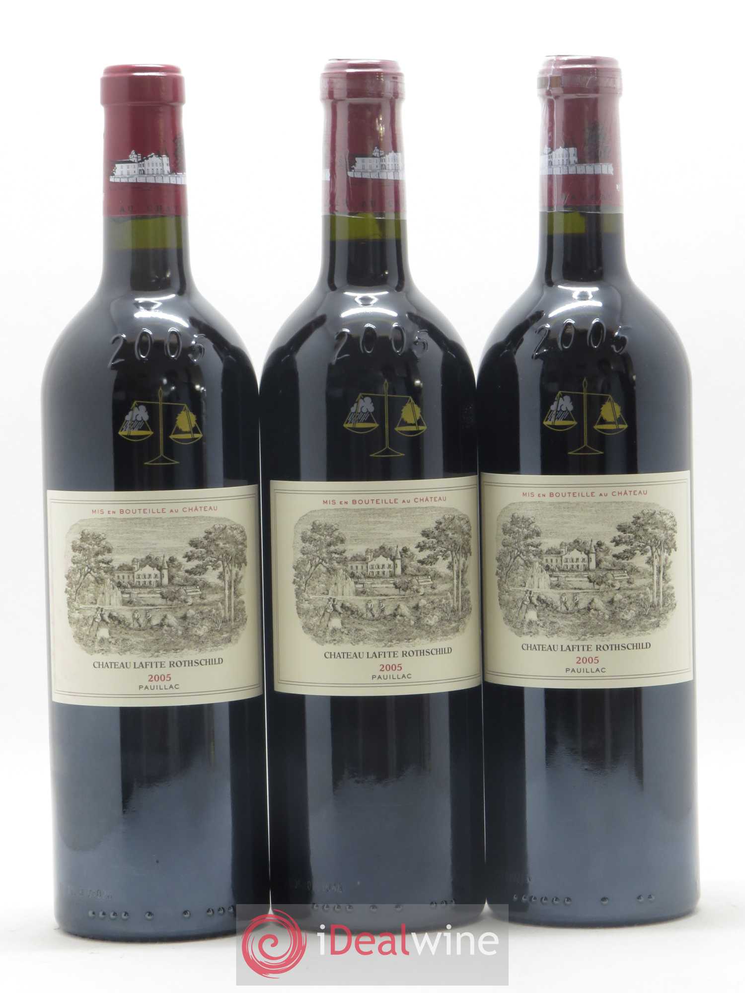 Château Lafite Rothschild 1er Grand Cru Classé 2005 - Lot de 12 bouteilles - 3