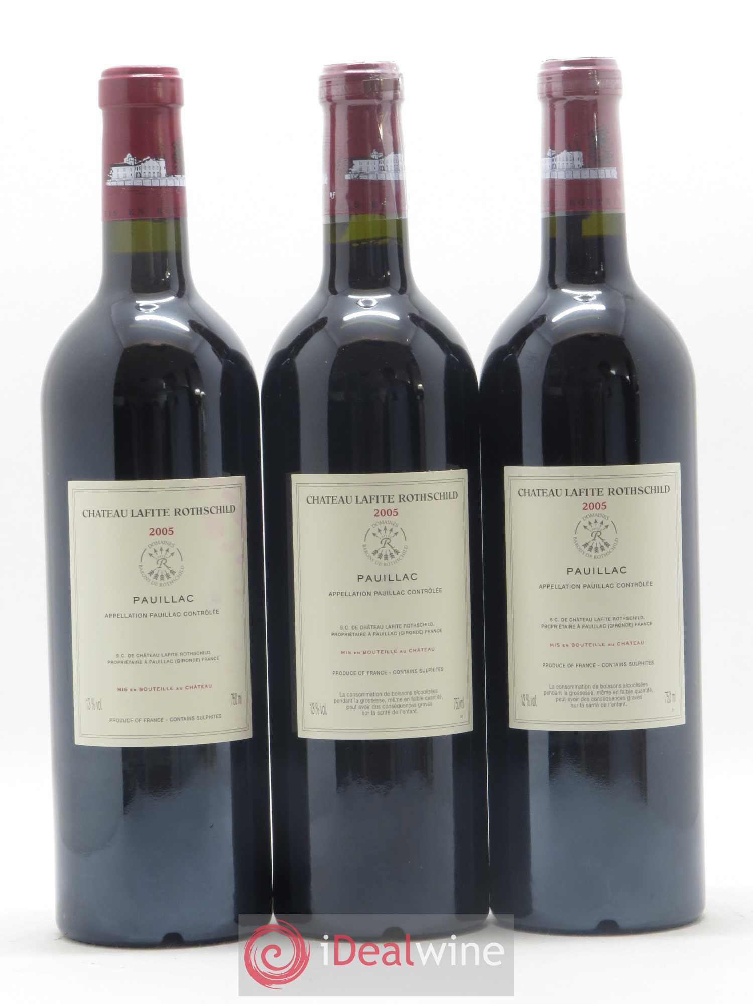 Château Lafite Rothschild 1er Grand Cru Classé 2005 - Lot de 12 bouteilles - 4