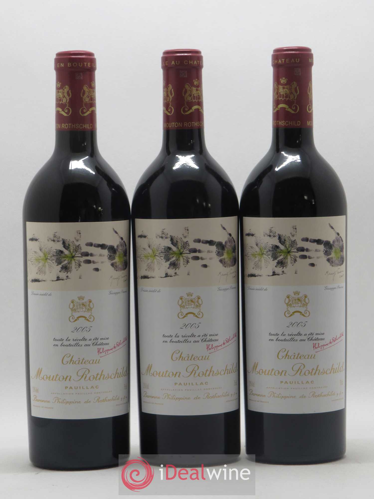 Château Mouton Rothschild 1er Grand Cru Classé 2005 - Lot de 12 bouteilles - 5