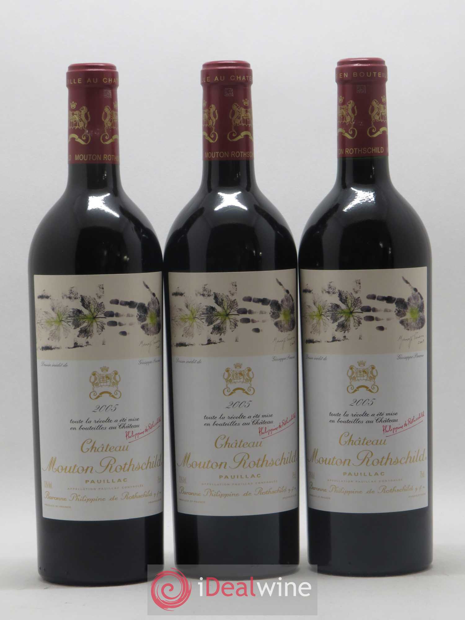 Château Mouton Rothschild 1er Grand Cru Classé 2005 - Lot de 12 bouteilles - 7