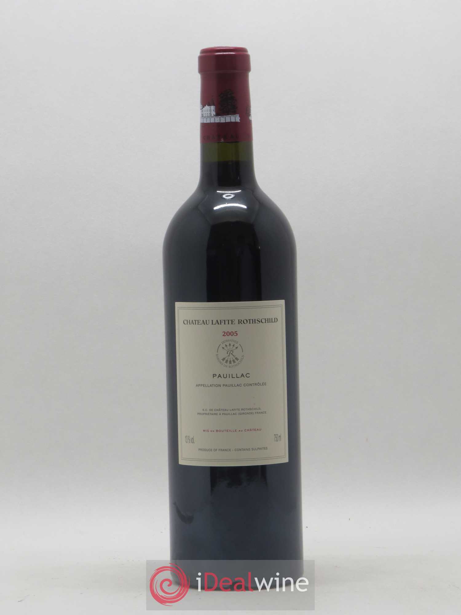 Château Lafite Rothschild 1er Grand Cru Classé 2005 - Lot de 1 bouteille - 1