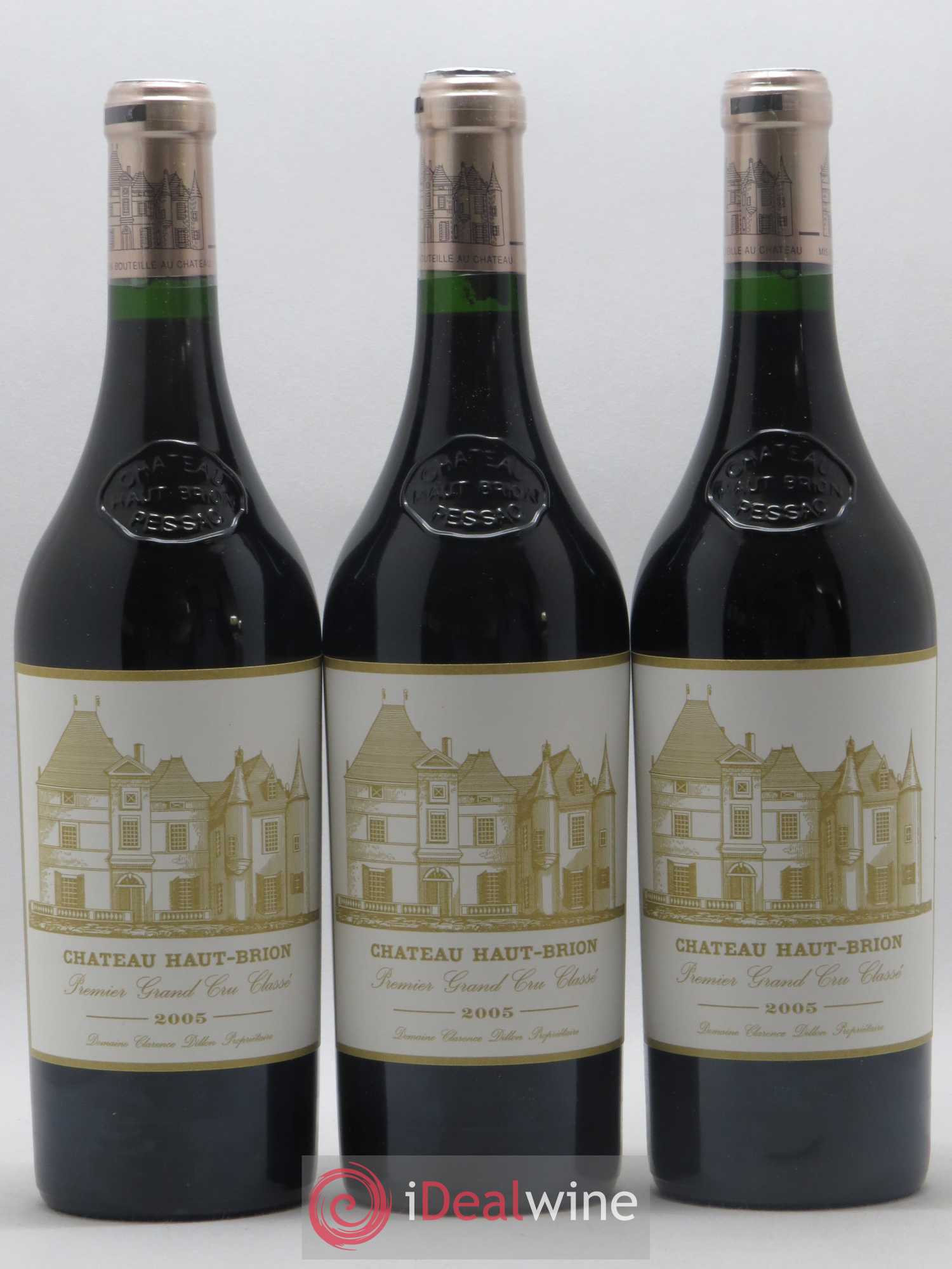 Château Haut Brion 1er Grand Cru Classé 2005 - Lot de 6 bouteilles - 1