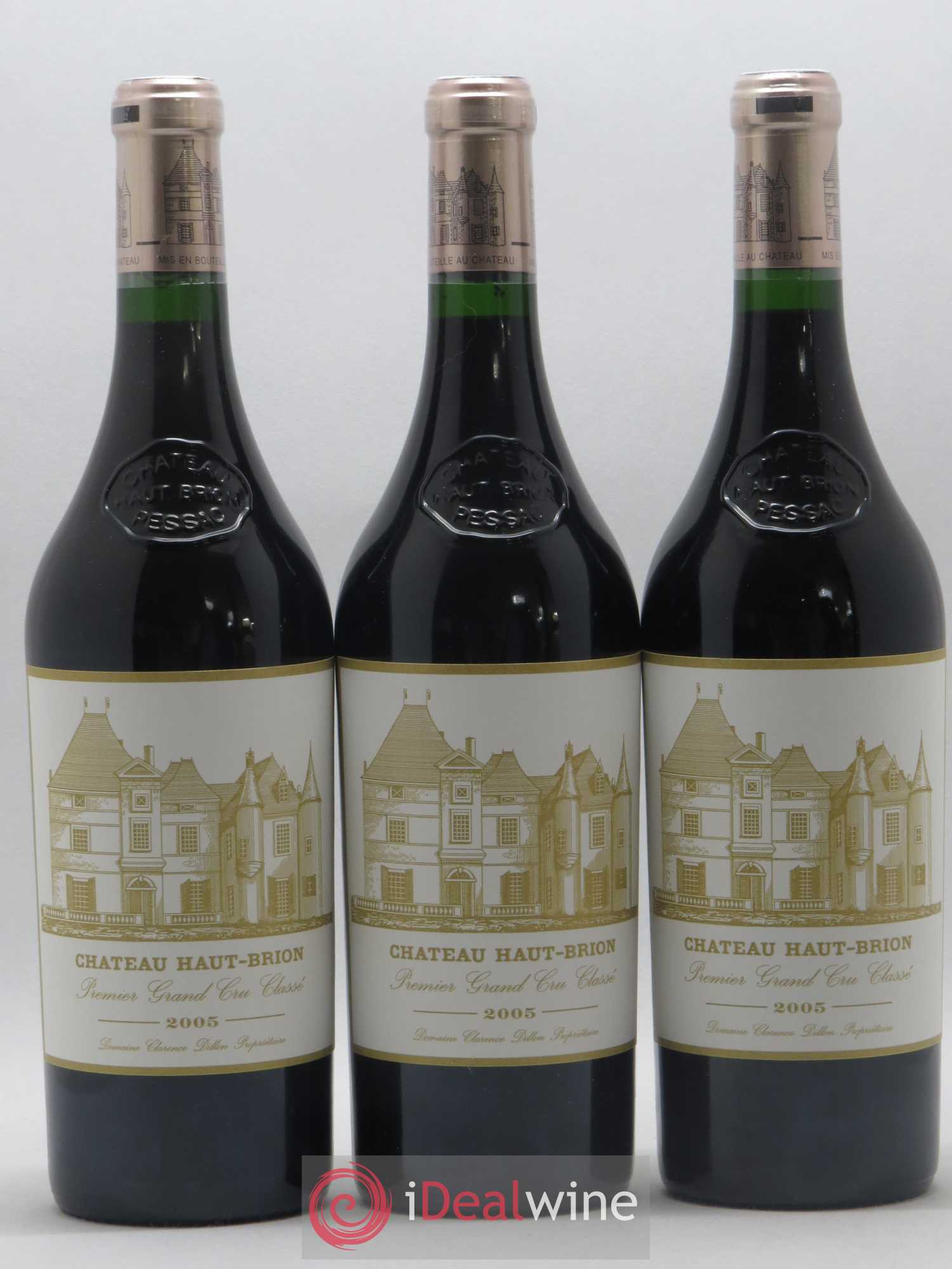 Château Haut Brion 1er Grand Cru Classé 2005 - Lot de 6 bouteilles - 3