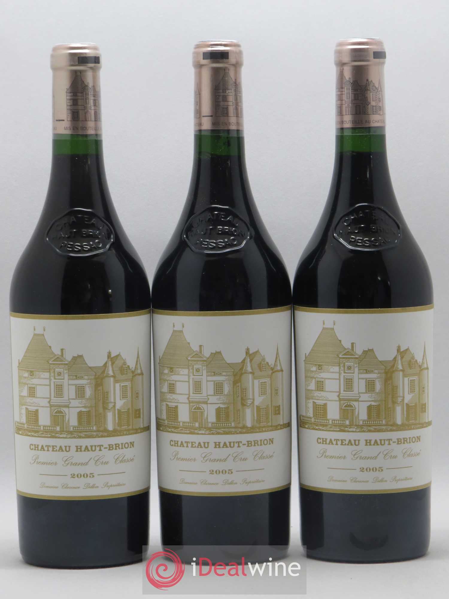 Château Haut Brion 1er Grand Cru Classé 2005 - Lot de 6 bouteilles - 1