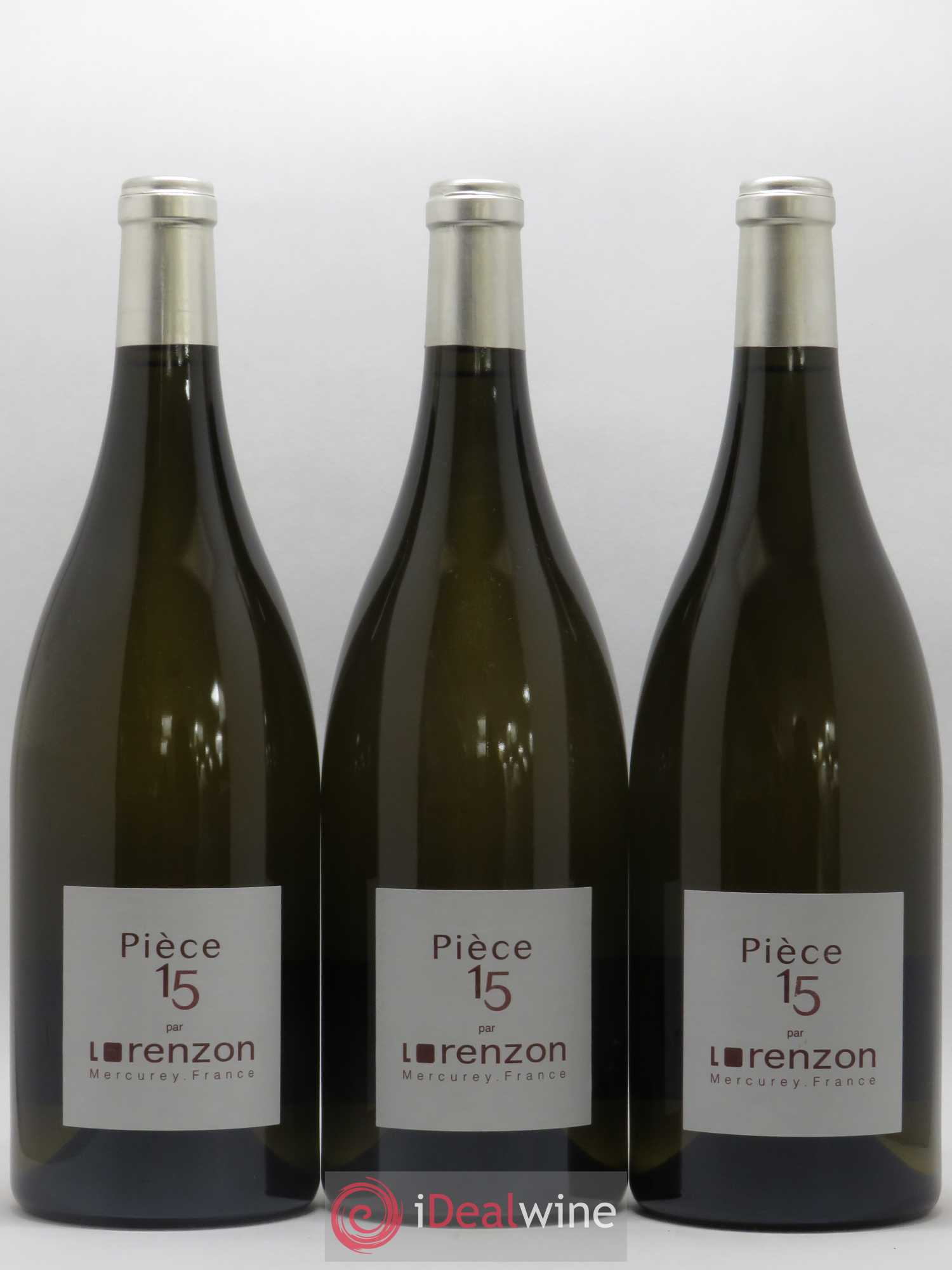 Mercurey 1er Cru Piece 15 Bruno Lorenzon 2011 - Posten von 3 Magnum - 0