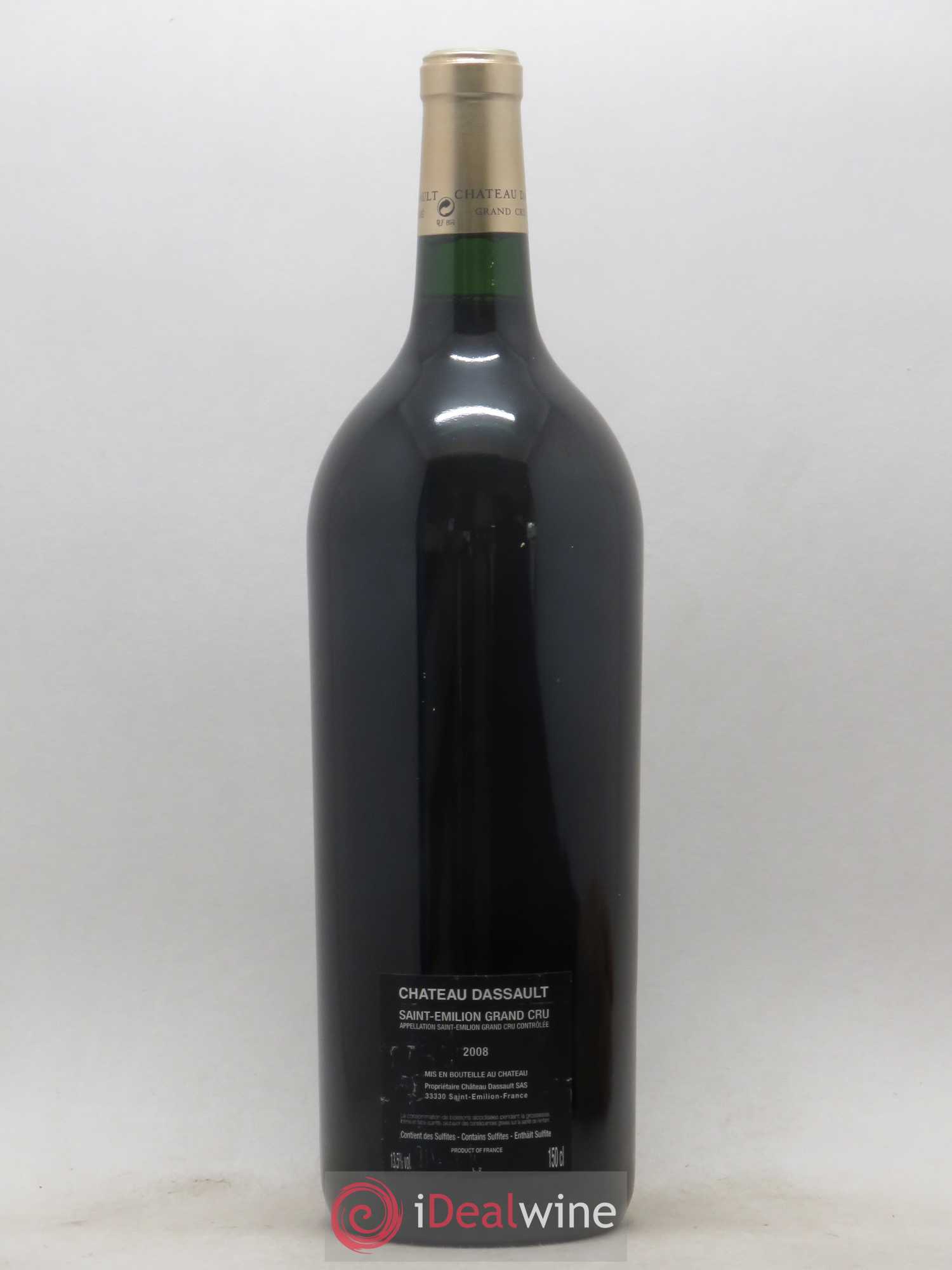 Château Dassault Grand Cru Classé Cuvée Jean-Pierre Vigato 2008 - Posten von 1 Magnum - 1