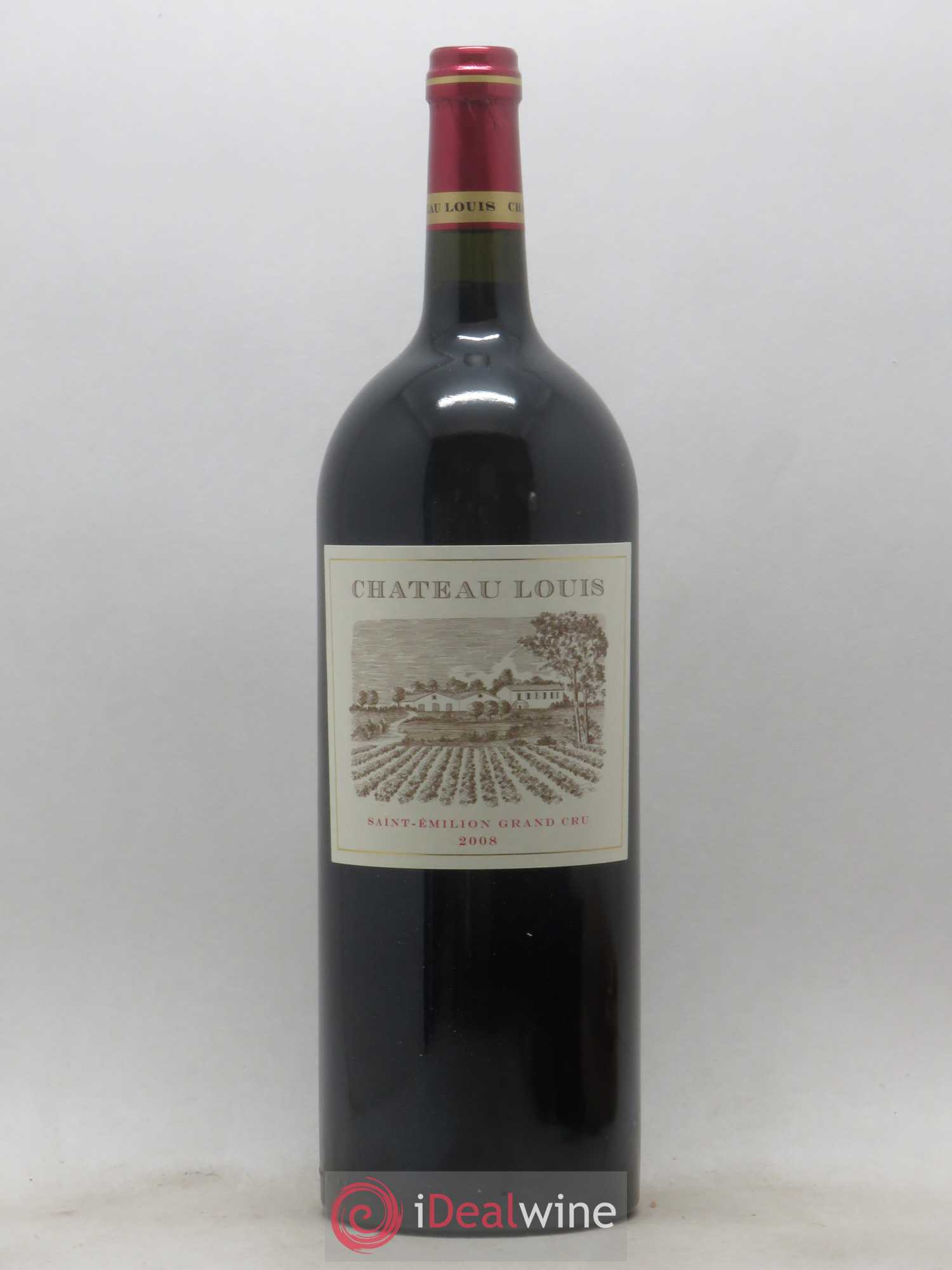 Saint-Émilion Grand Cru Château Louis 2008 - Posten von 1 Magnum - 0