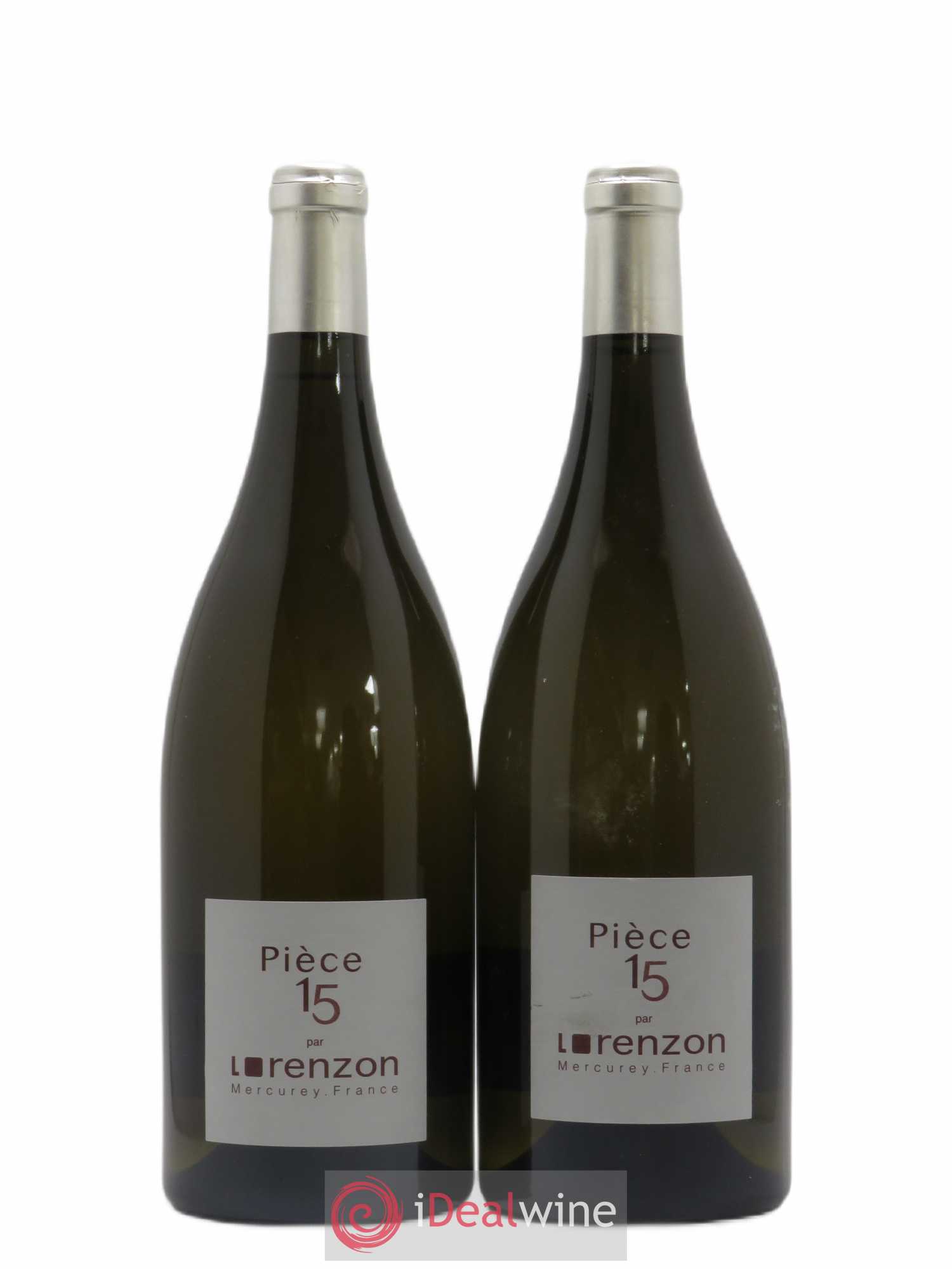 Mercurey 1er Cru Piece 15 Bruno Lorenzon (sans prix de réserve) 2011 - Posten von 2 Magnum - 0