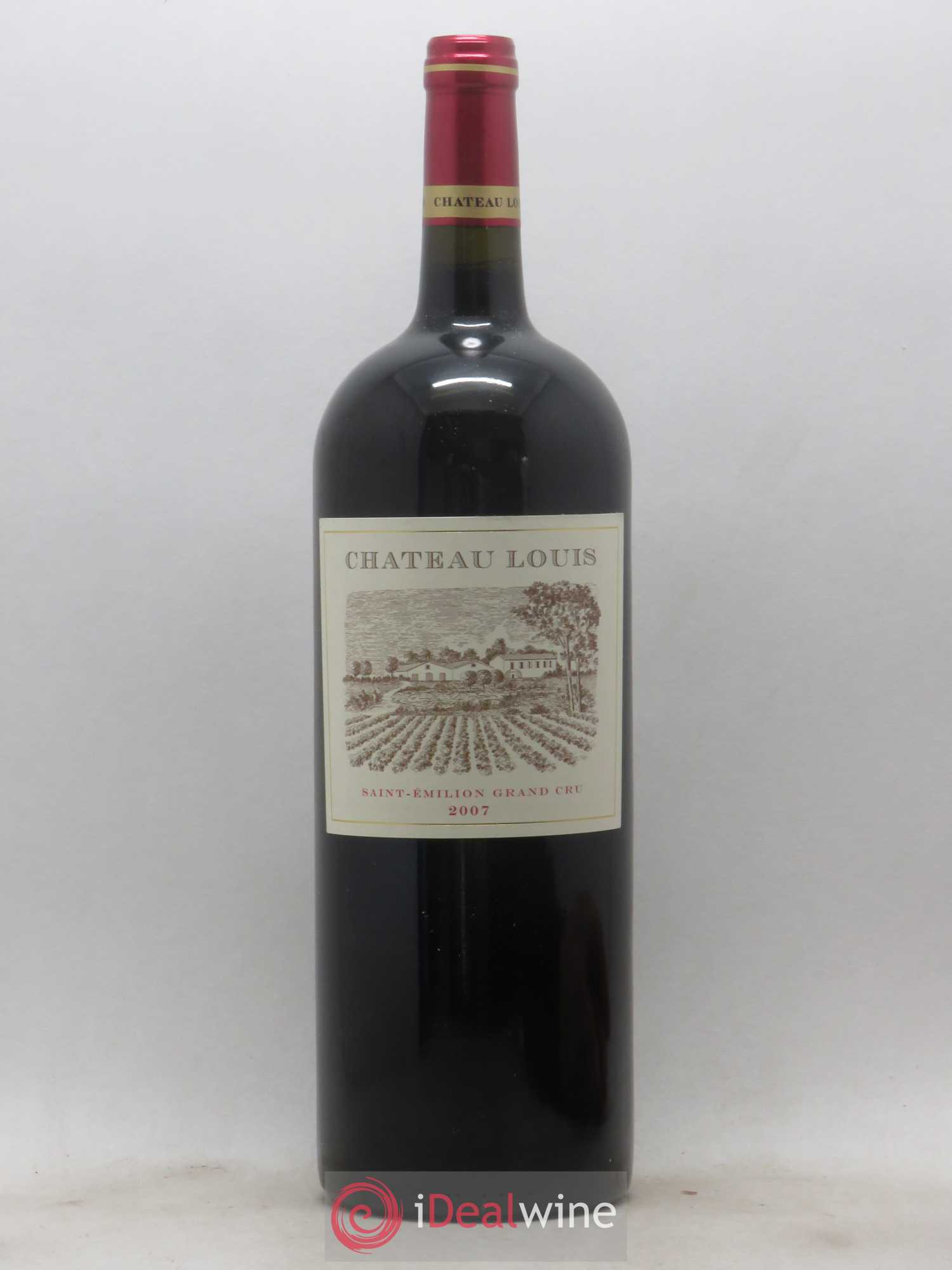 Saint-Émilion Grand Cru Château Louis 2007 - Posten von 1 Magnum - 0