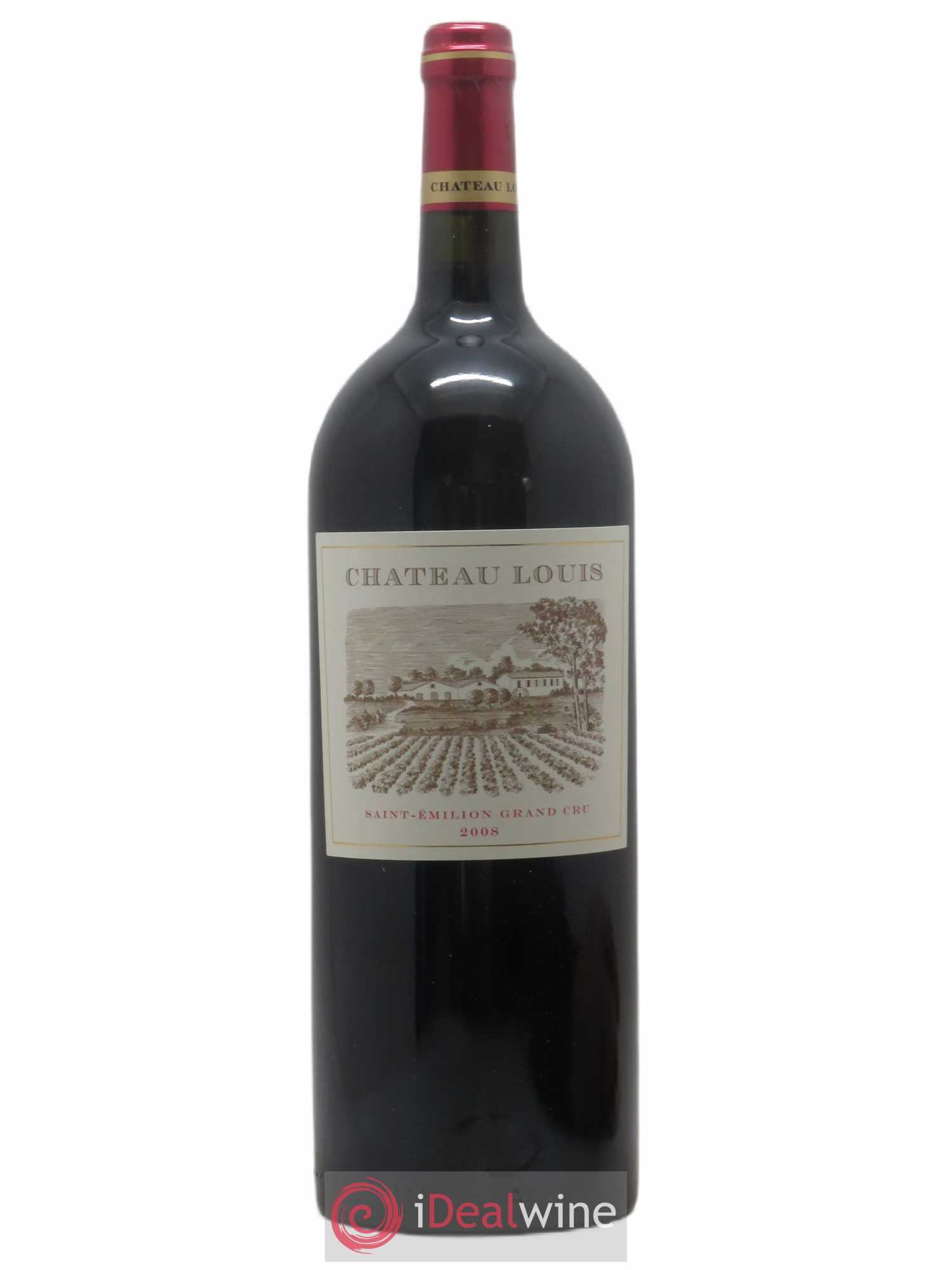 Saint-Émilion Grand Cru Château Louis 2008 - Posten von 1 Magnum - 0