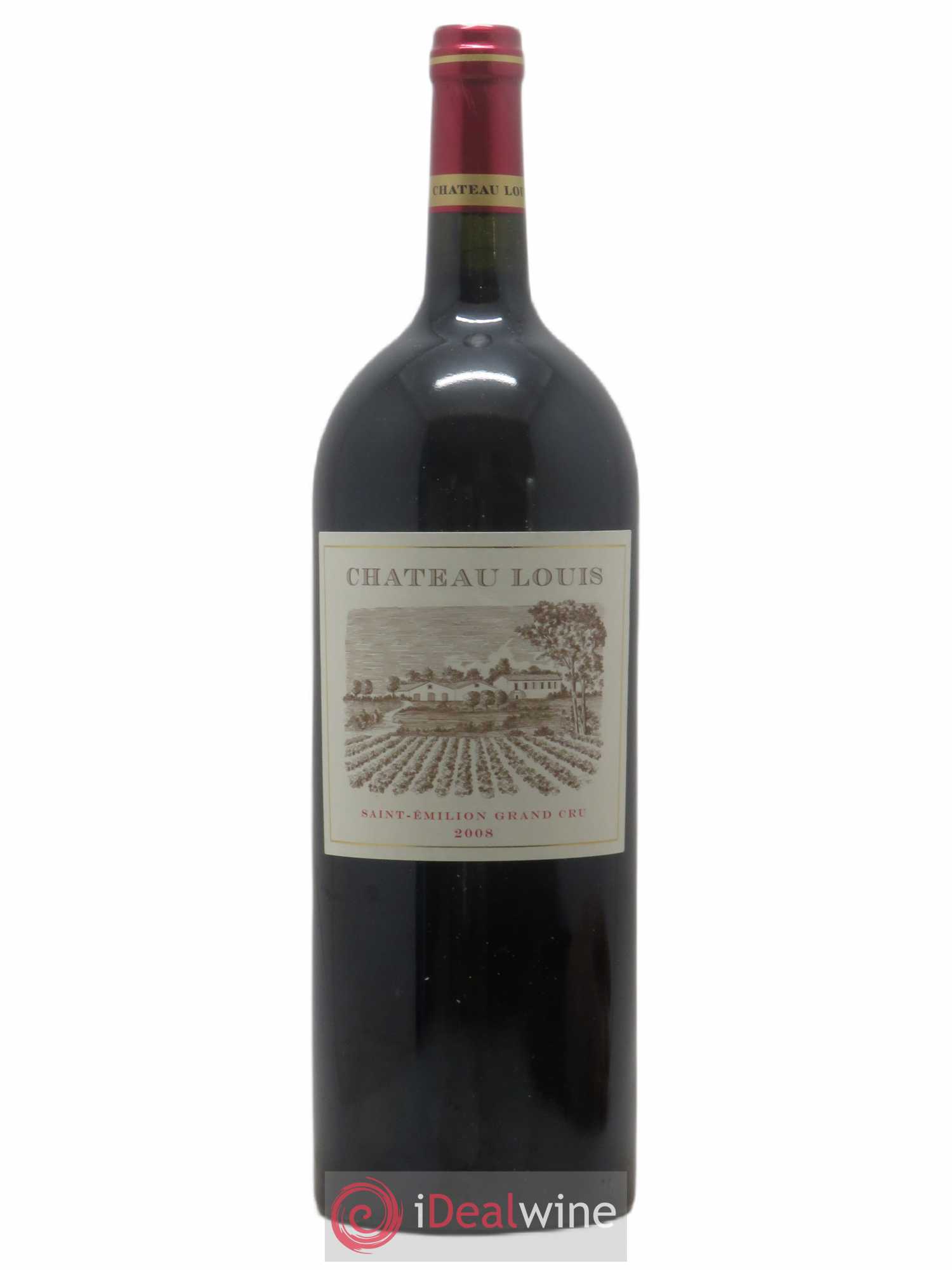 Saint-Émilion Grand Cru Château Louis (sans prix de réserve) 2008 - Posten von 1 Magnum - 0