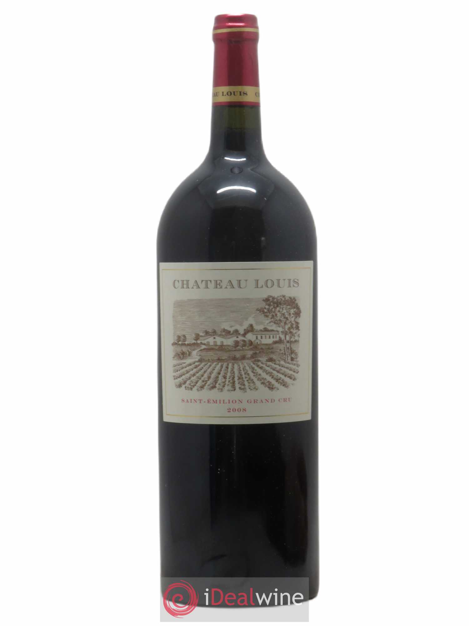 Saint-Émilion Grand Cru Château Louis (sans prix de réserve) 2008 - Posten von 1 Magnum - 0
