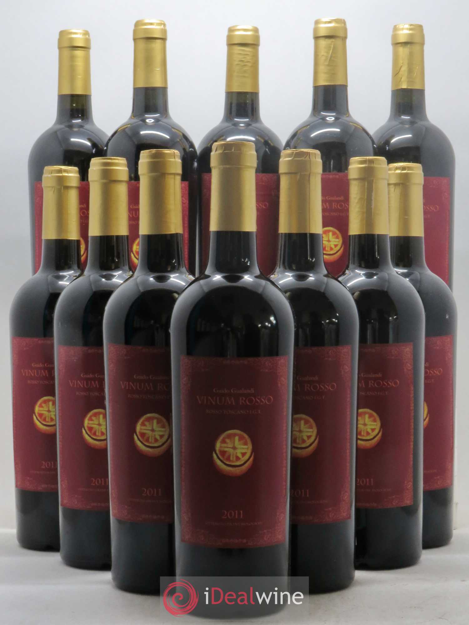 Toscana IGT Gualandi Vinum 2011 - Posten von 12 Flaschen - 0