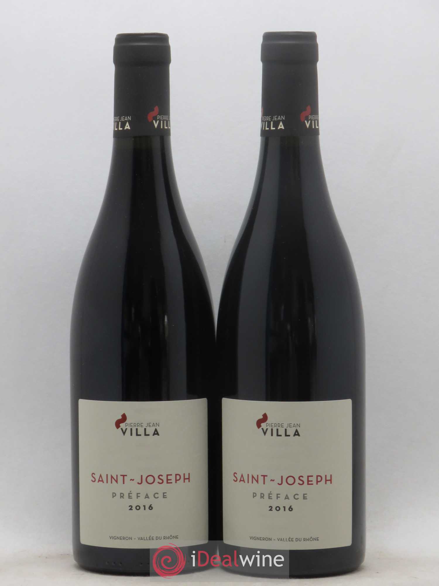 Saint-Joseph Preface Domaine Pierre Jean Villa 2016 - Posten von 2 Flaschen - 0