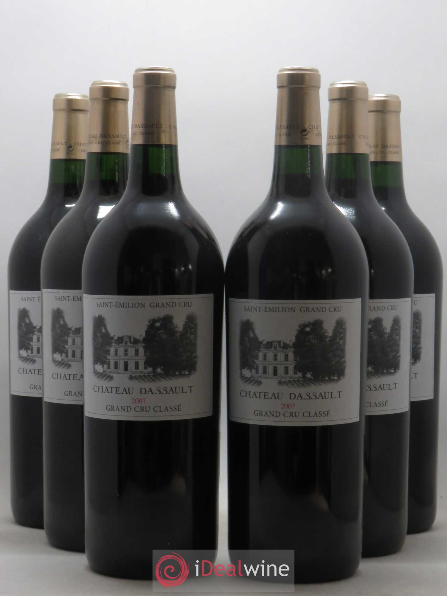 Château Dassault Grand Cru Classé 2007 - Lot de 6 magnums - 0