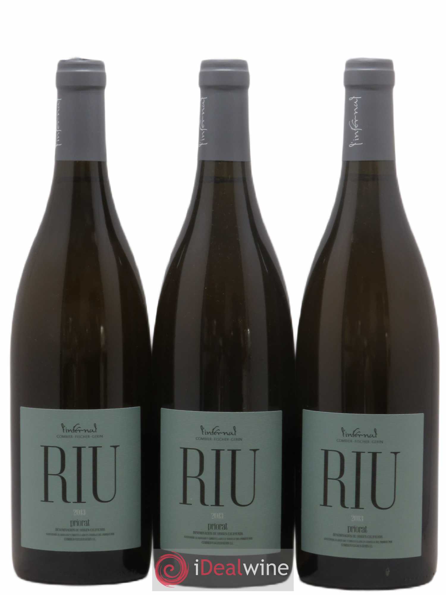 Espagne Priorat L'Infernal Riu (sans prix de réserve) 2013 - Lot de 3 bouteilles - 0