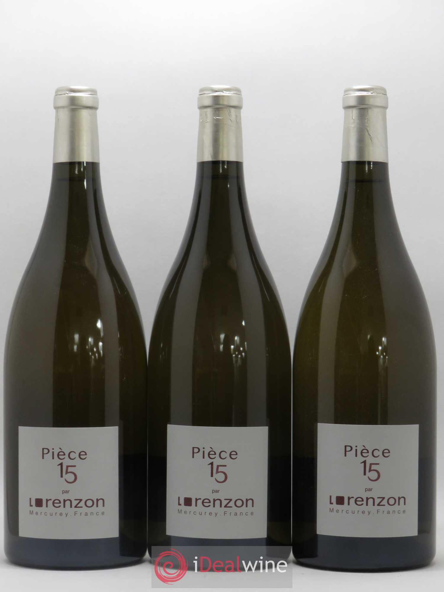 Mercurey 1er Cru Piece 15 Bruno Lorenzon 2014 - Posten von 3 Magnum - 0