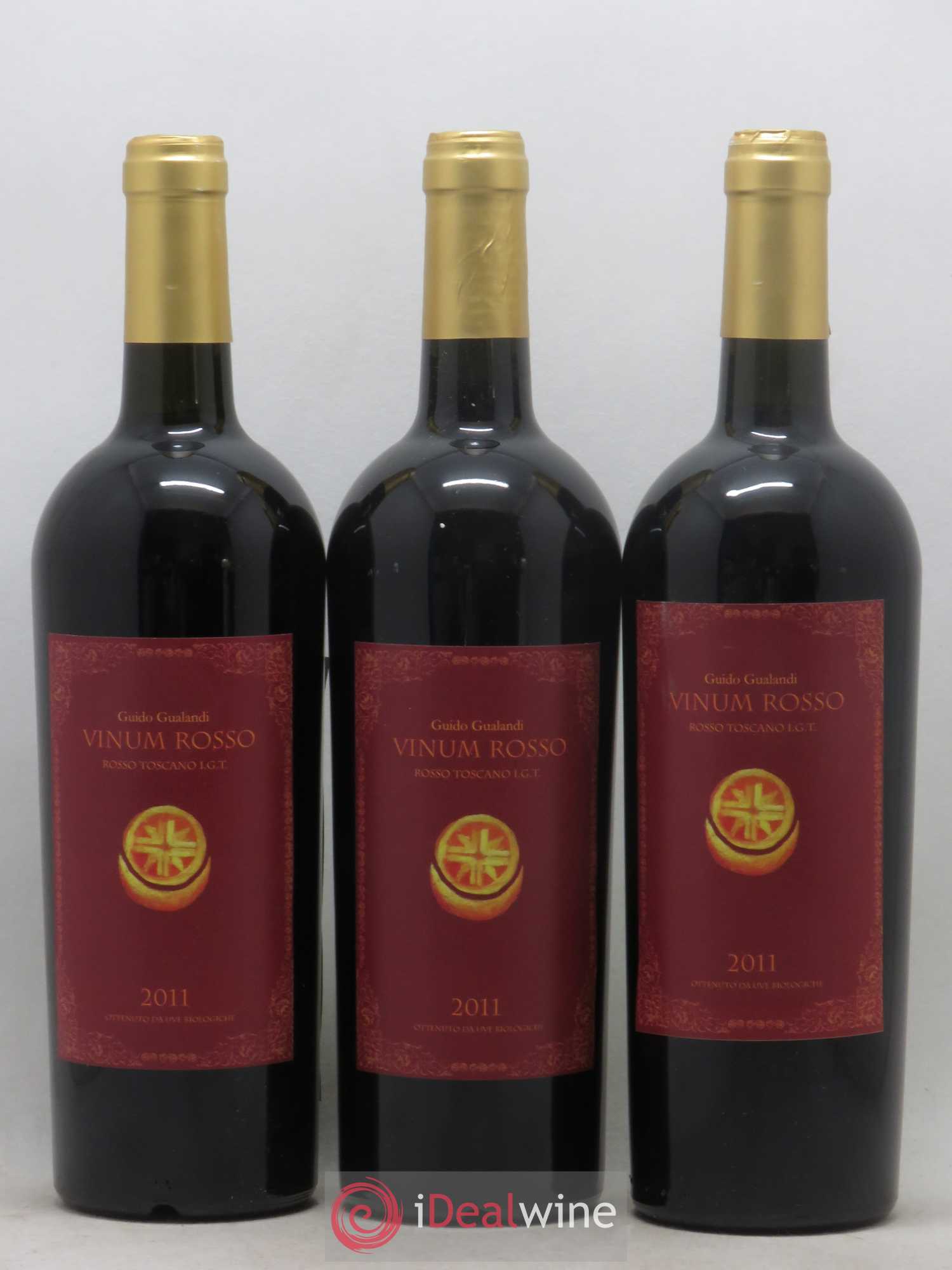Toscana IGT Gualandi Vinum 2011 - Posten von 3 Flaschen - 0
