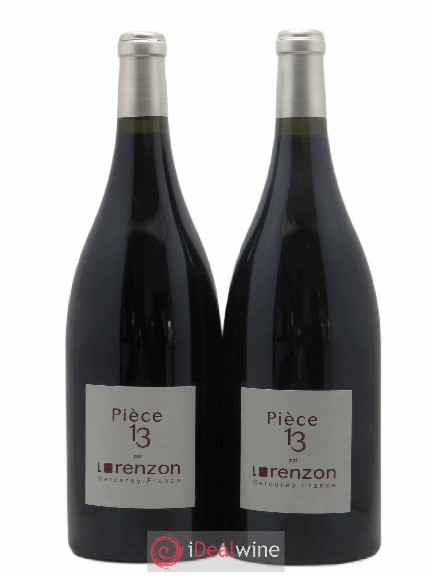 Mercurey 1er Cru Piece 13 Bruno Lorenzon (sans prix de réserve) 2013 - Posten von 2 Magnum - 0