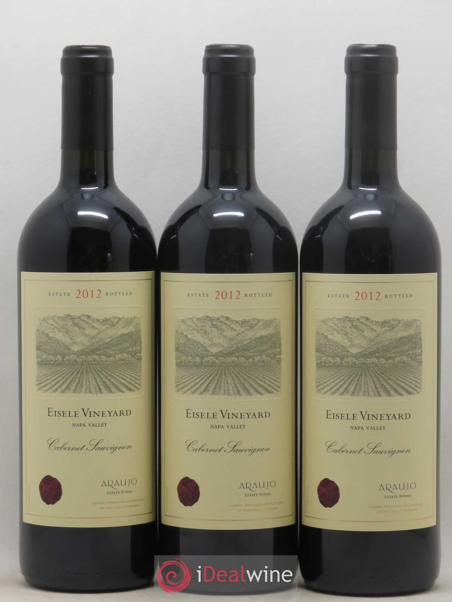 USA Araujo Eisele Vineyard 2012 - Posten von 3 Flaschen - 0