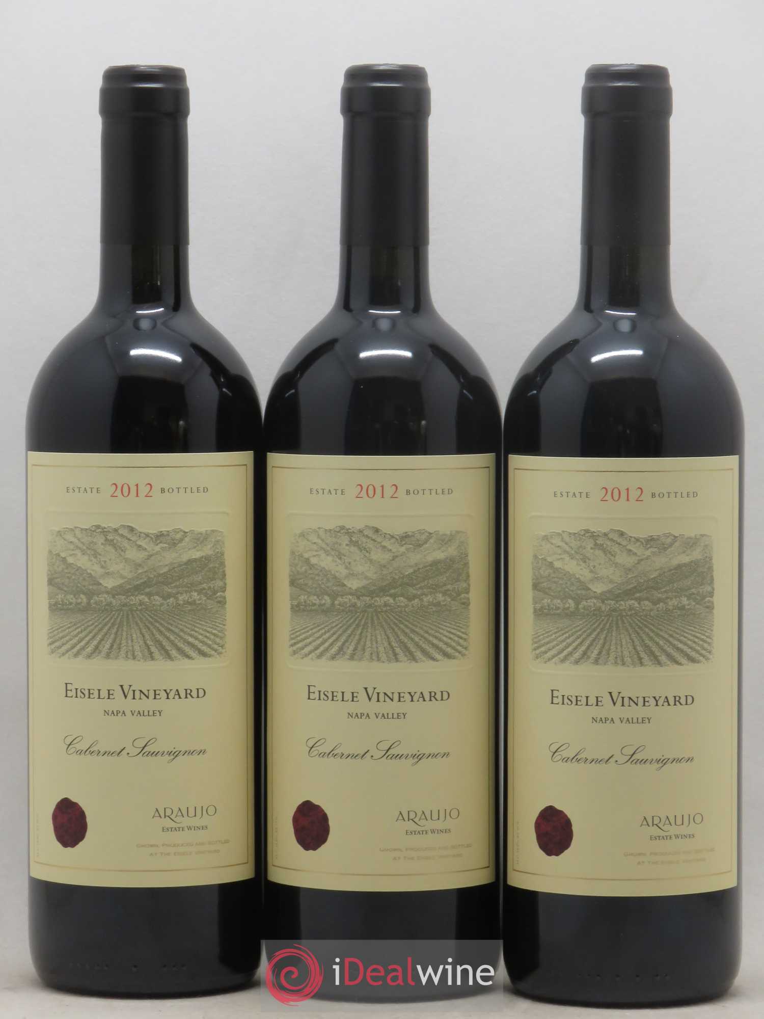 USA Araujo Eisele Vineyard 2012 - Posten von 3 Flaschen - 0