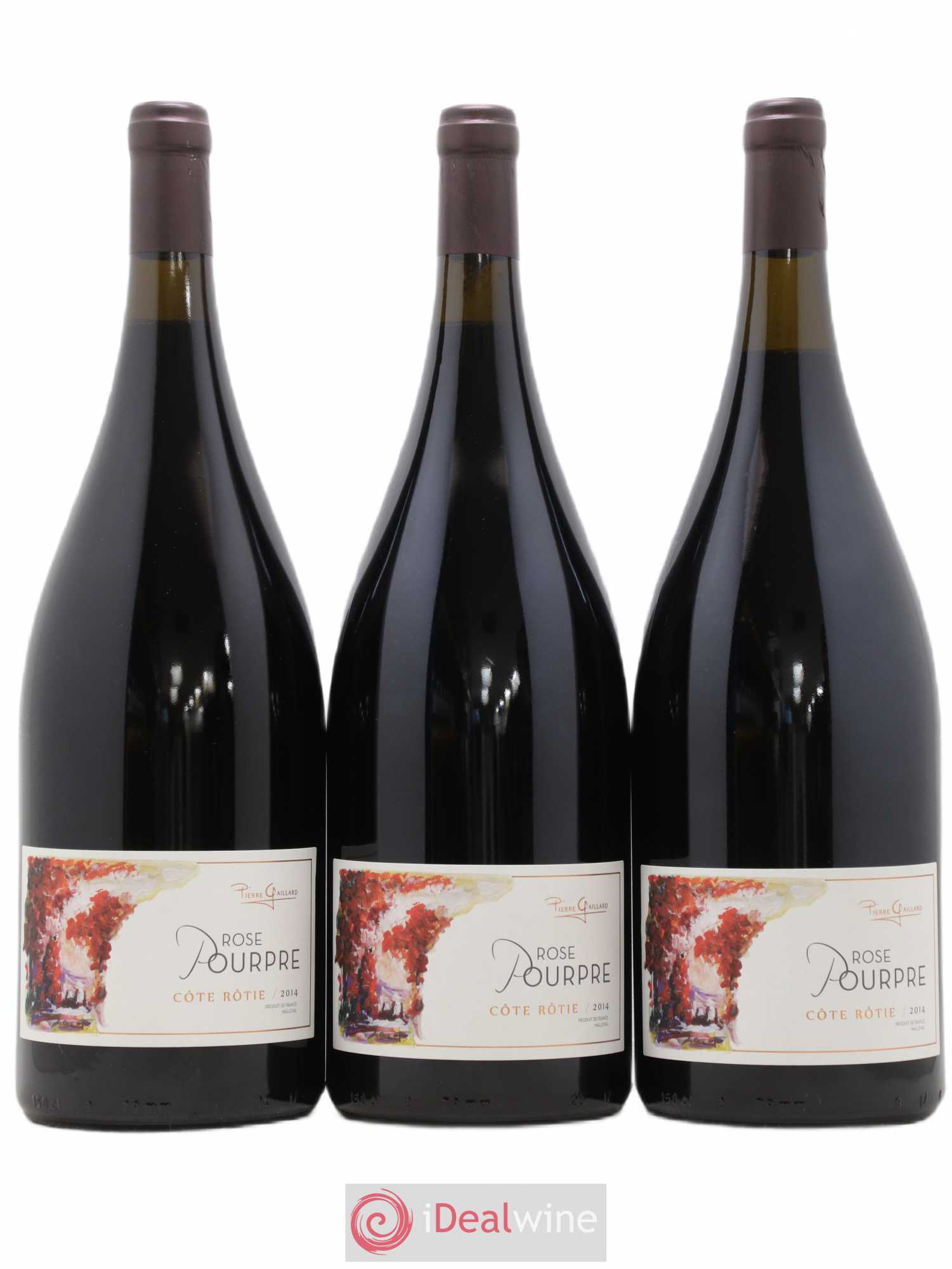 Côte-Rôtie Rose Pourpre Pierre Gaillard 2014 - Lot de 3 magnums - 0