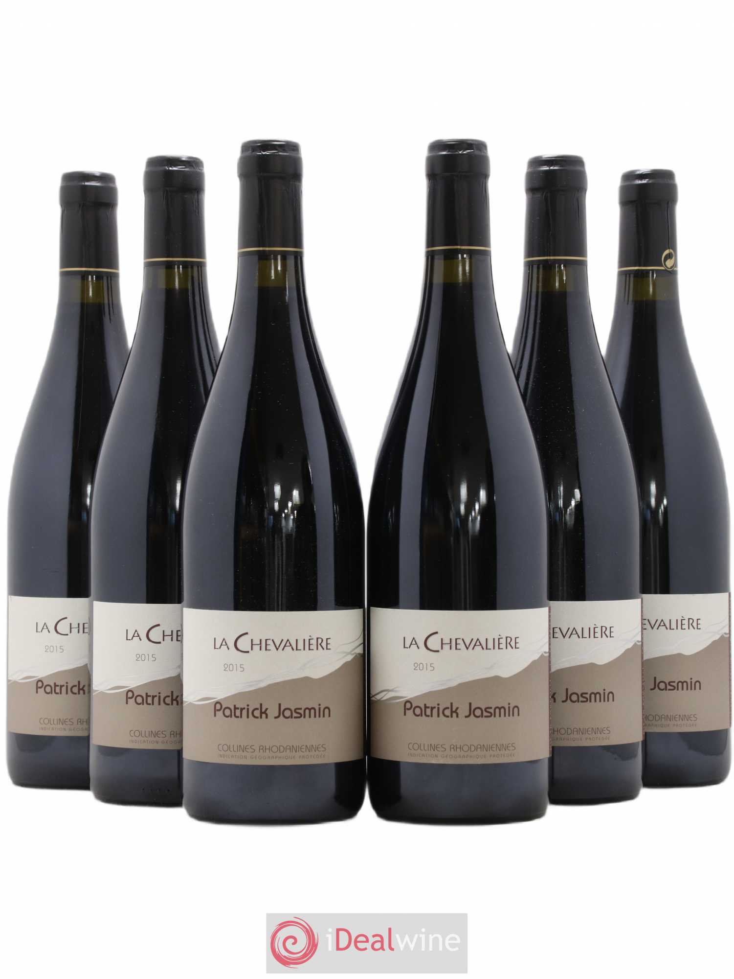 Collines Rhodaniennes La Chevalière Jasmin (Domaine) (sans prix de réserve) 2015 - Lot de 6 bouteilles - 0