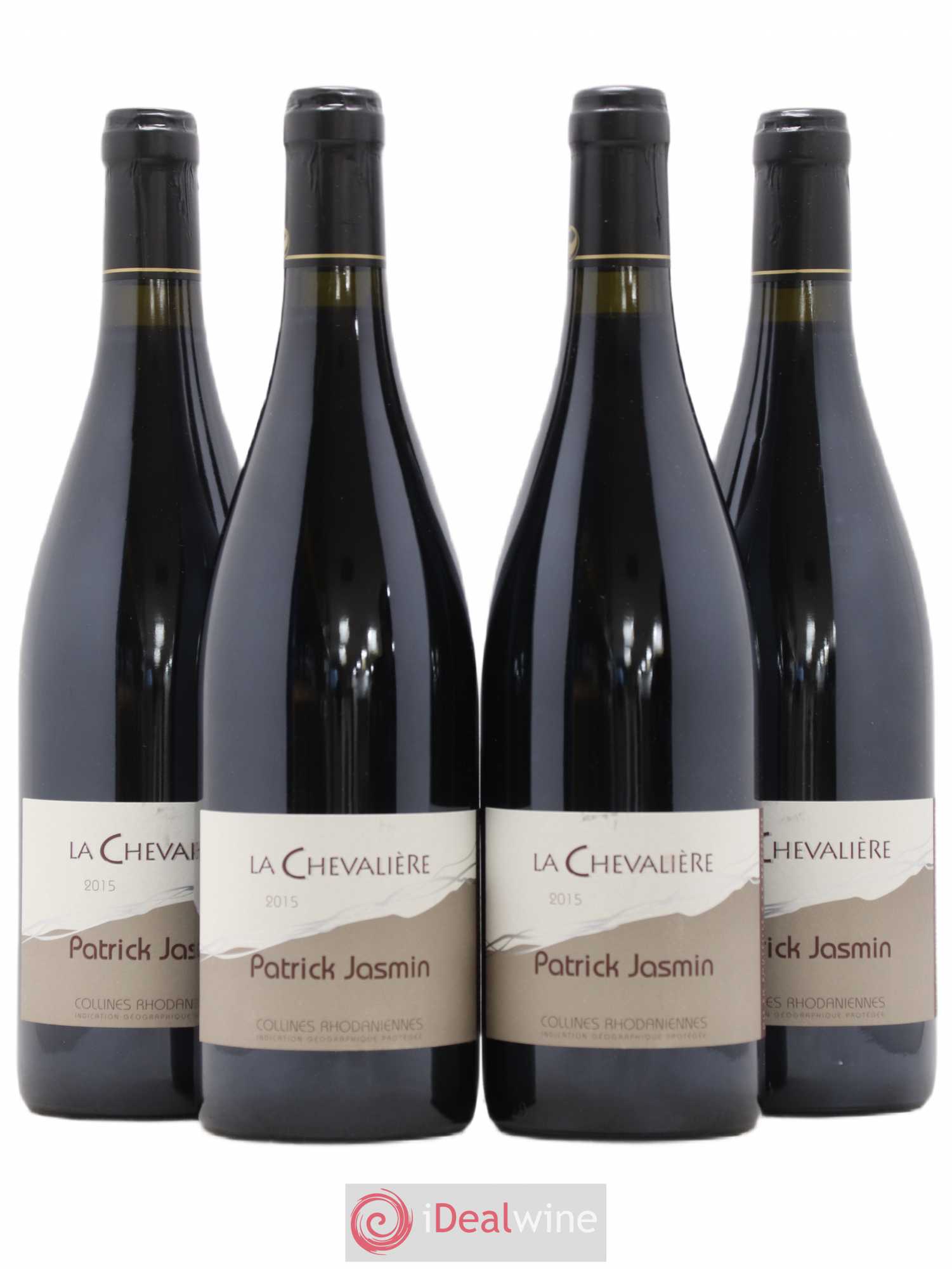 Collines Rhodaniennes La Chevalière Jasmin (Domaine) (sans prix de réserve) 2015 - Lot de 4 bouteilles - 0