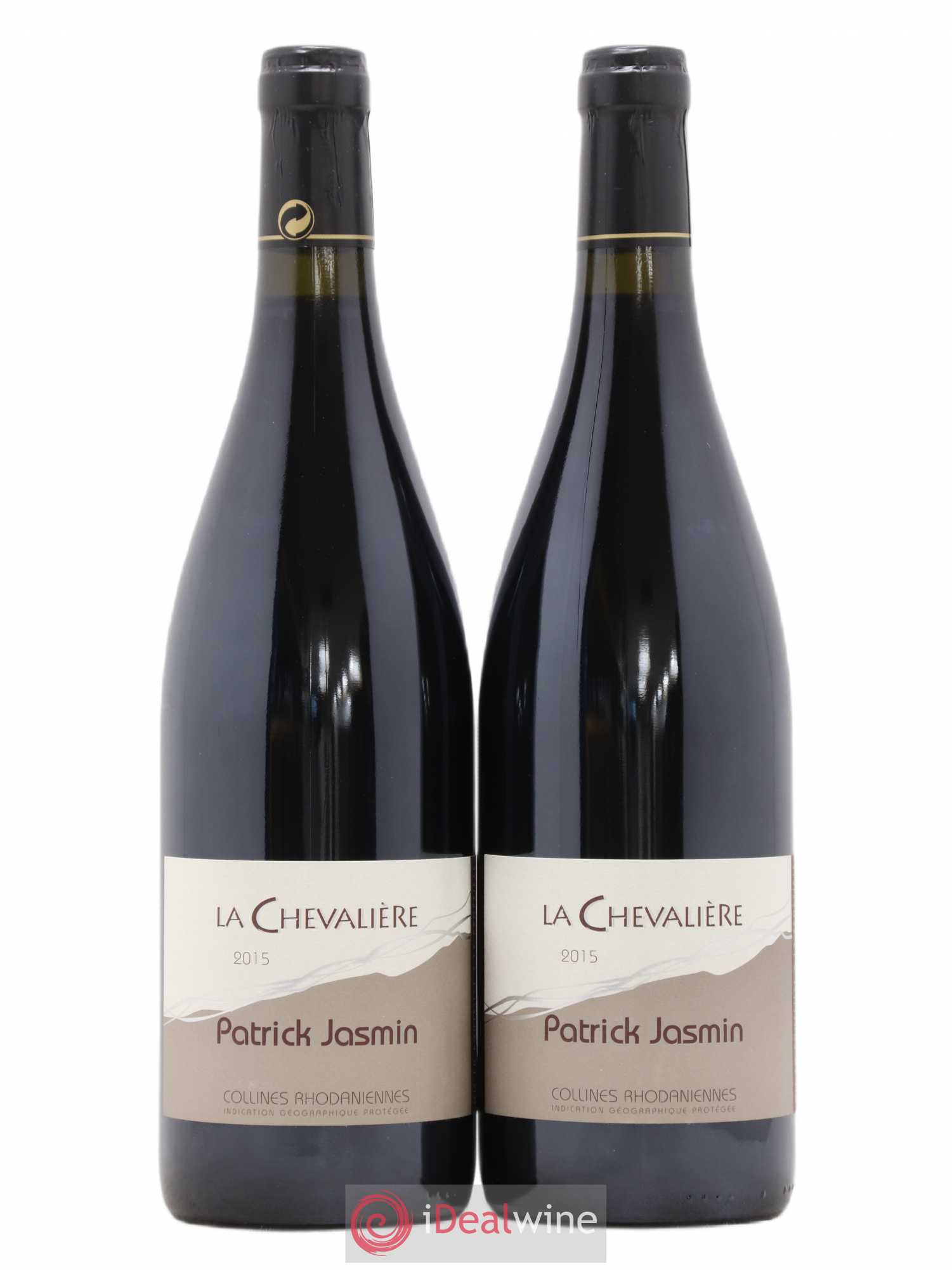 Collines Rhodaniennes La Chevalière Jasmin (Domaine) (sans prix de réserve) 2015 - Lot de 2 bouteilles - 0