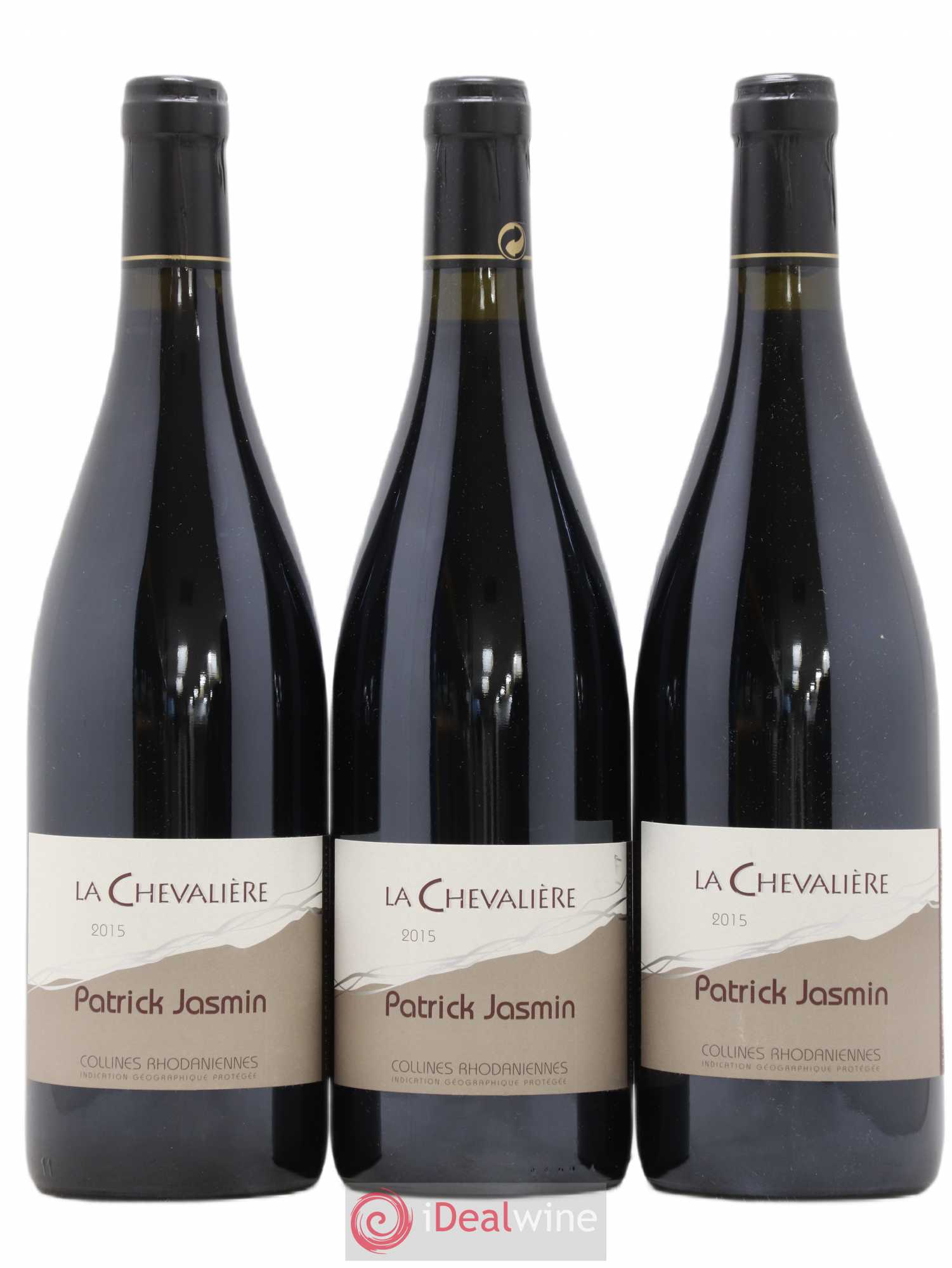 Collines Rhodaniennes La Chevalière Jasmin (Domaine) (sans prix de réserve) 2015 - Lot de 3 bouteilles - 0