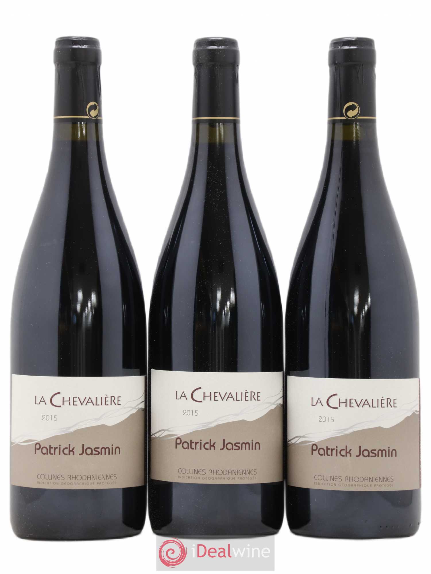 Collines Rhodaniennes La Chevalière Jasmin (Domaine) (sans prix de réserve) 2015 - Lot de 3 bouteilles - 0