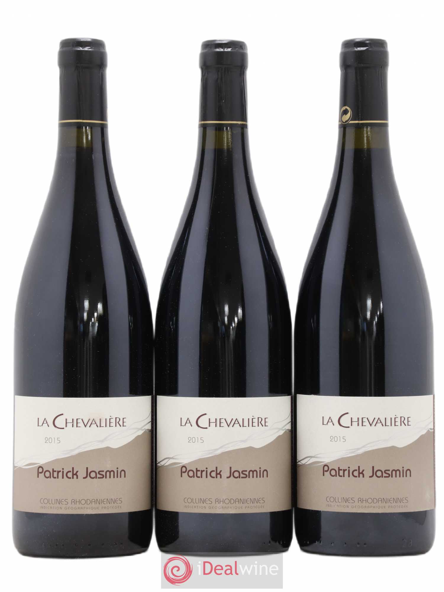 Collines Rhodaniennes La Chevalière Jasmin (Domaine) (sans prix de réserve) 2015 - Lot de 3 bouteilles - 0