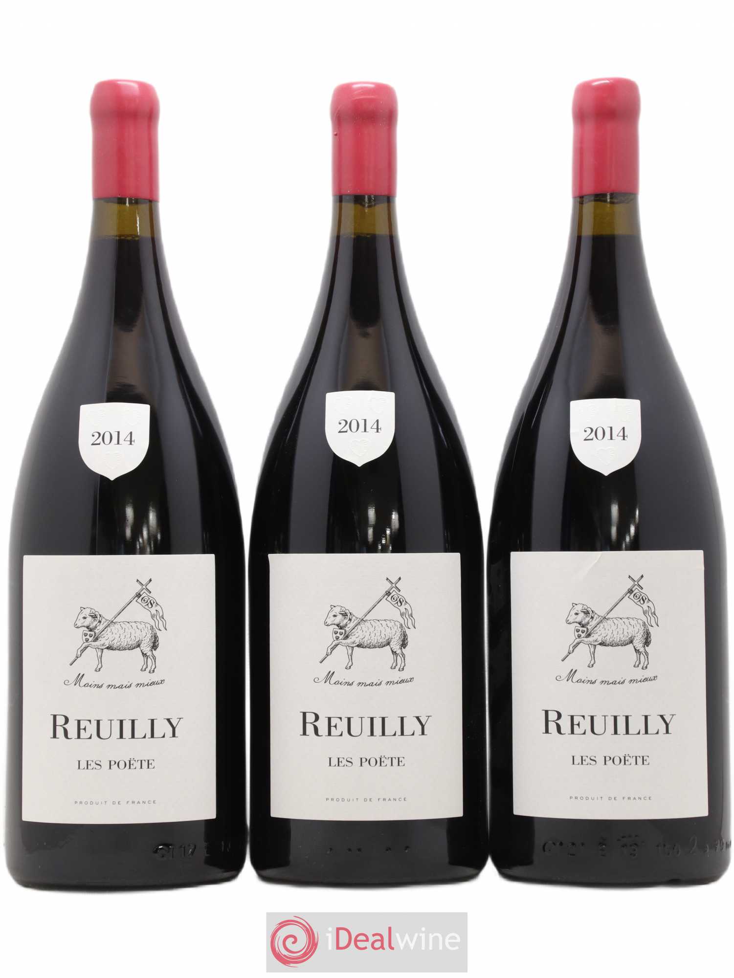 Reuilly Les Poëte 2014 - Lot de 3 magnums - 0