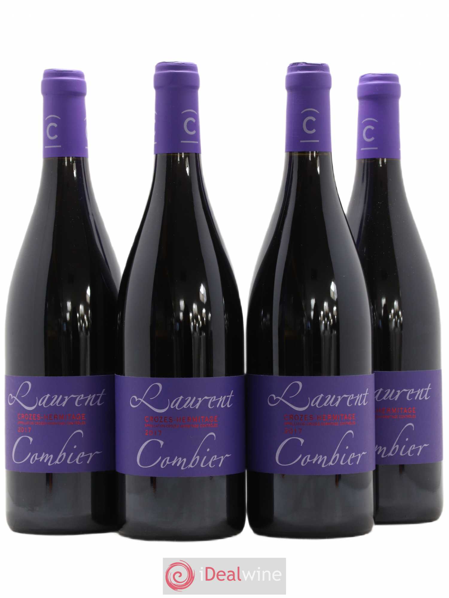 Crozes-Hermitage Cuvée Laurent Combier (sans prix de réserve) 2017 - Lot de 4 bouteilles - 0