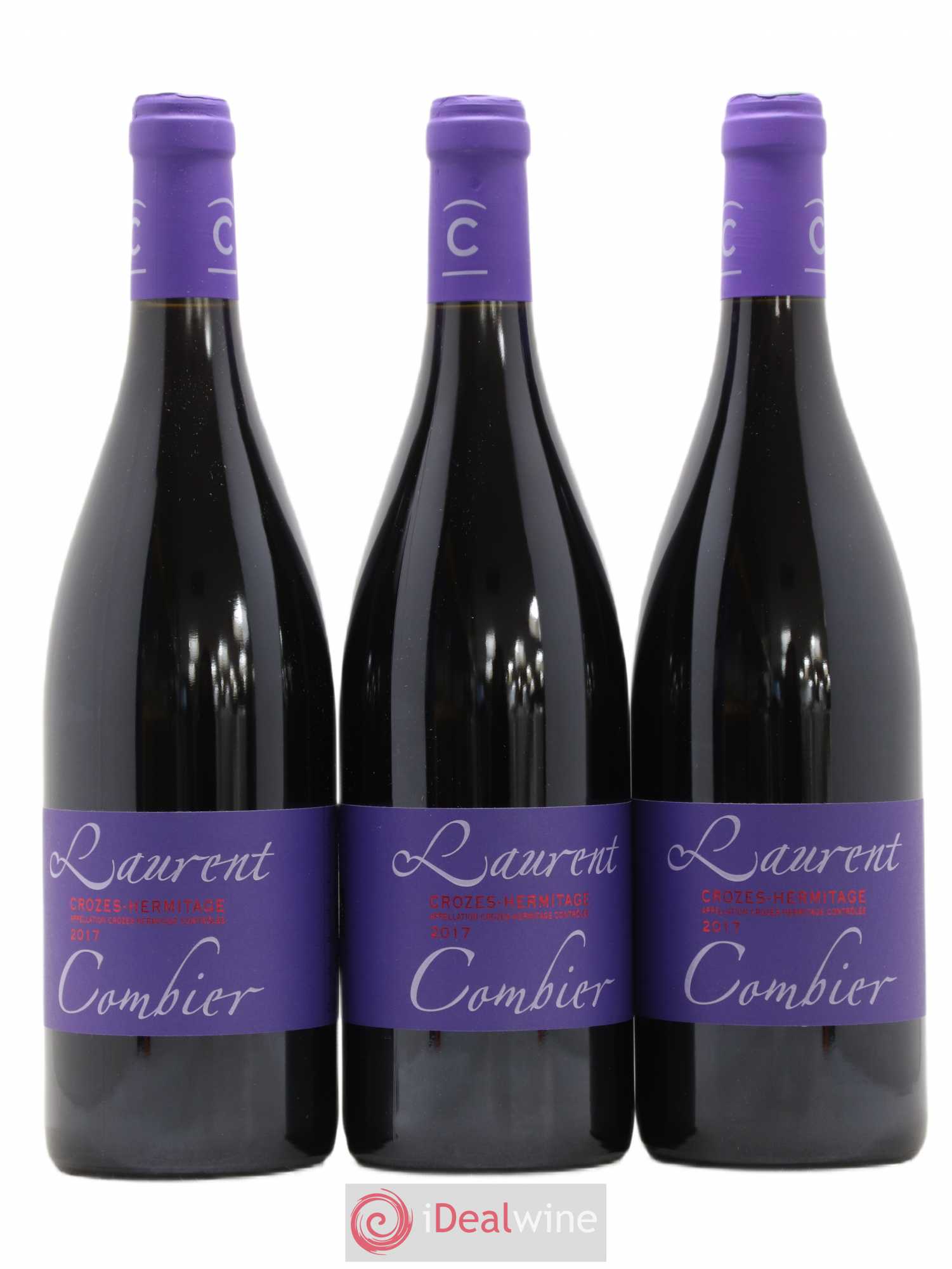 Crozes-Hermitage Cuvée Laurent Combier (sans prix de réserve) 2017 - Lot de 3 bouteilles - 0