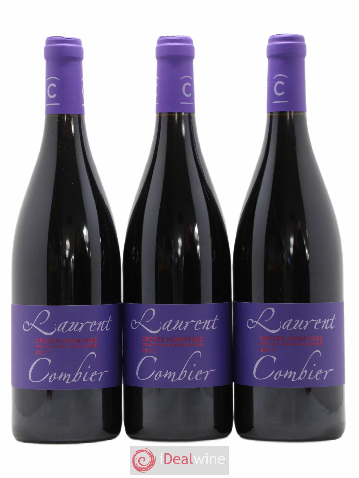 Crozes-Hermitage Cuvée Laurent Combier (sans prix de réserve) 2017 - Lot de 3 bouteilles - 0