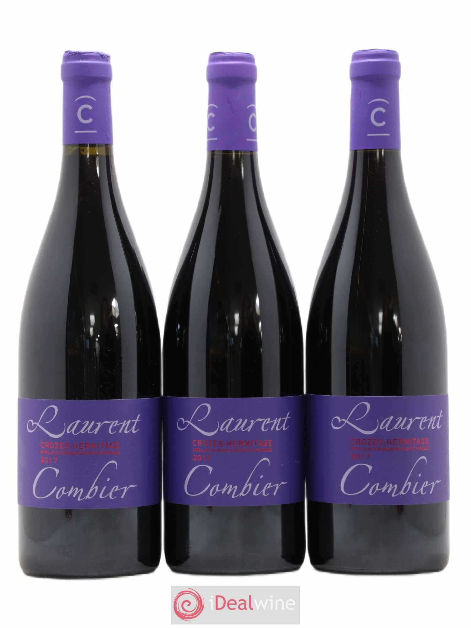 Crozes-Hermitage Cuvée Laurent Combier (sans prix de réserve) 2017 - Lot de 3 bouteilles - 0