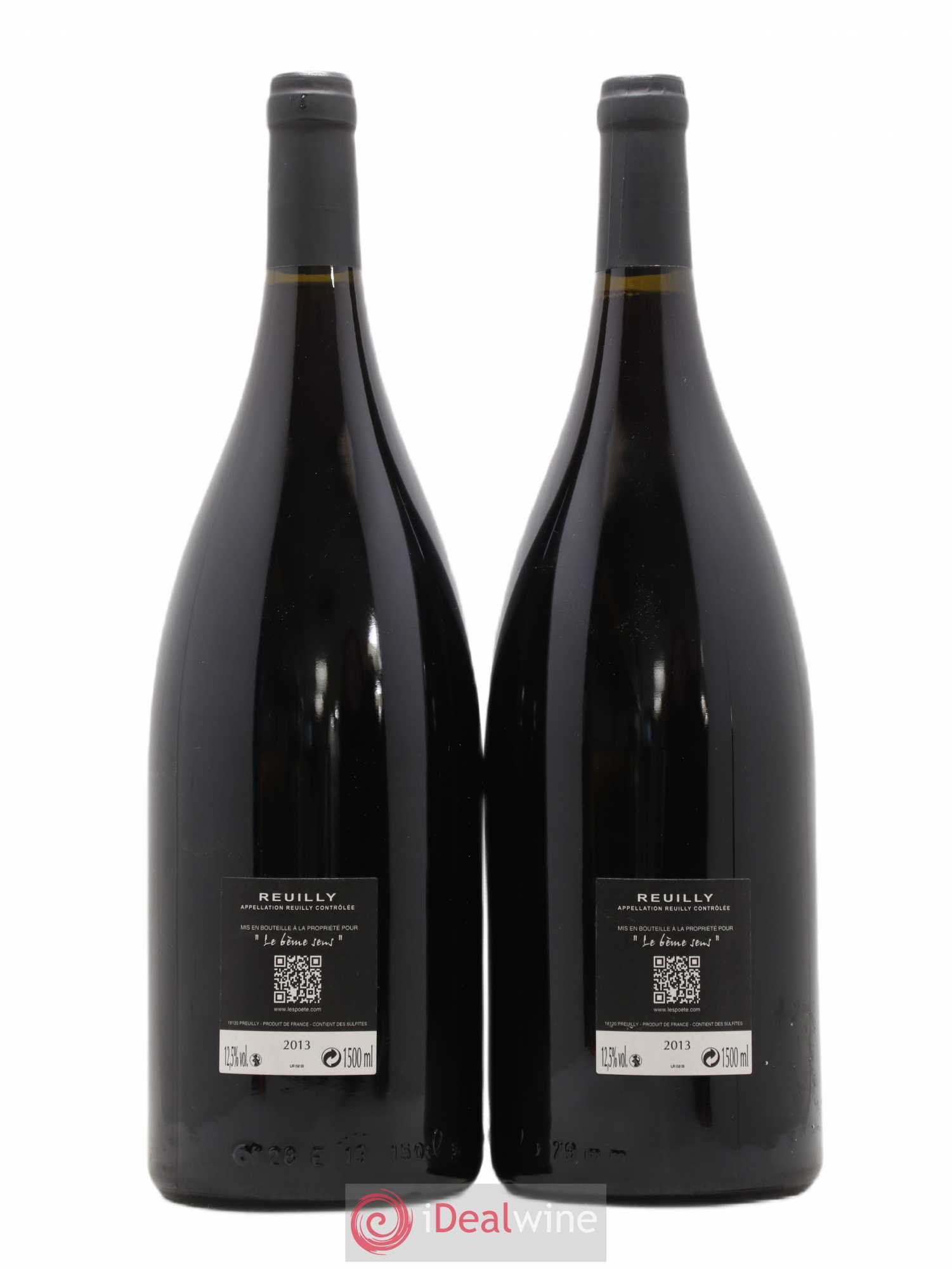 Reuilly Domaine des Poëte 2013 - Posten von 2 Magnum - 1